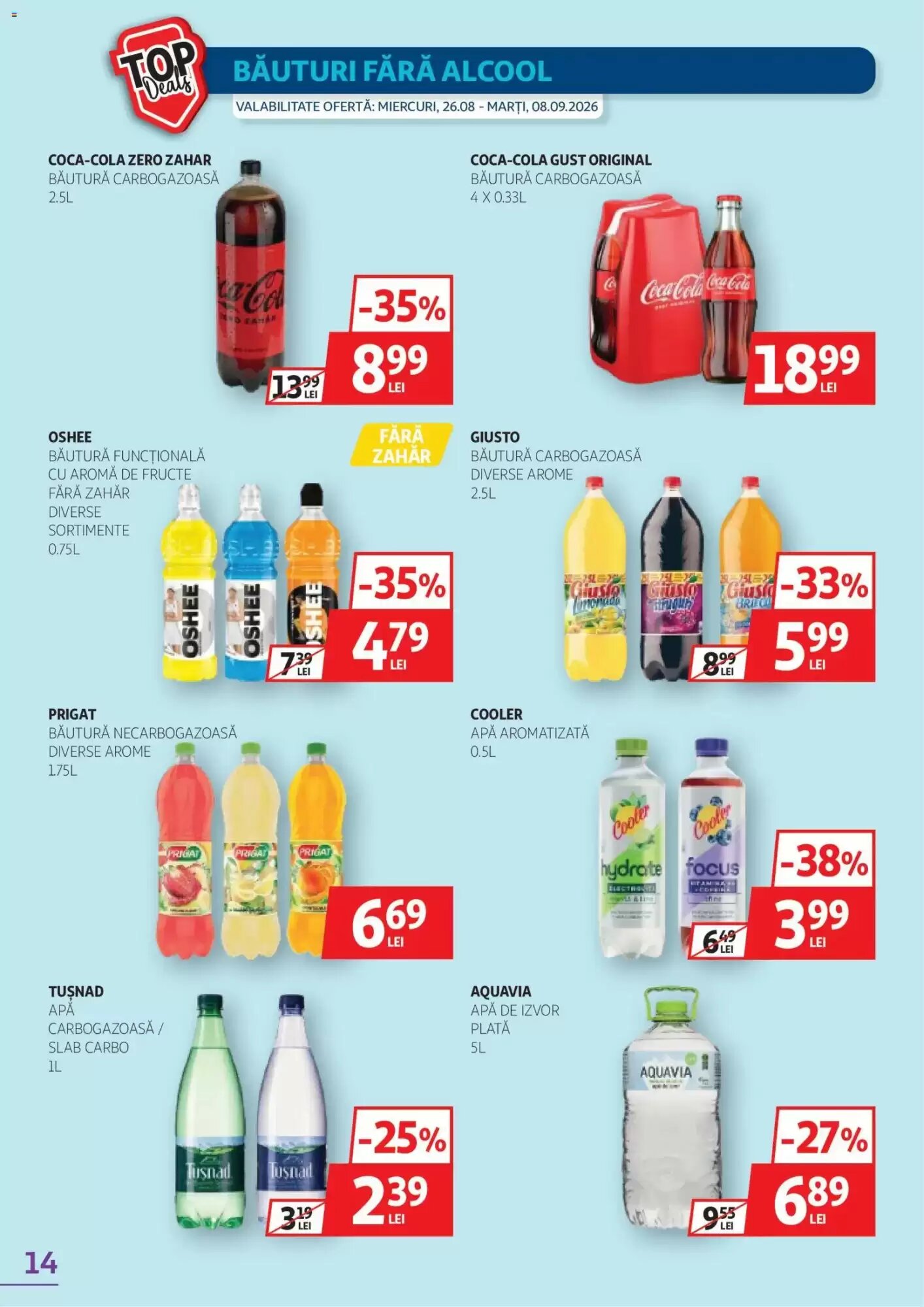 Catalogul cu oferte Auchan valabil de la 26.08.2026 - Pagina 14.