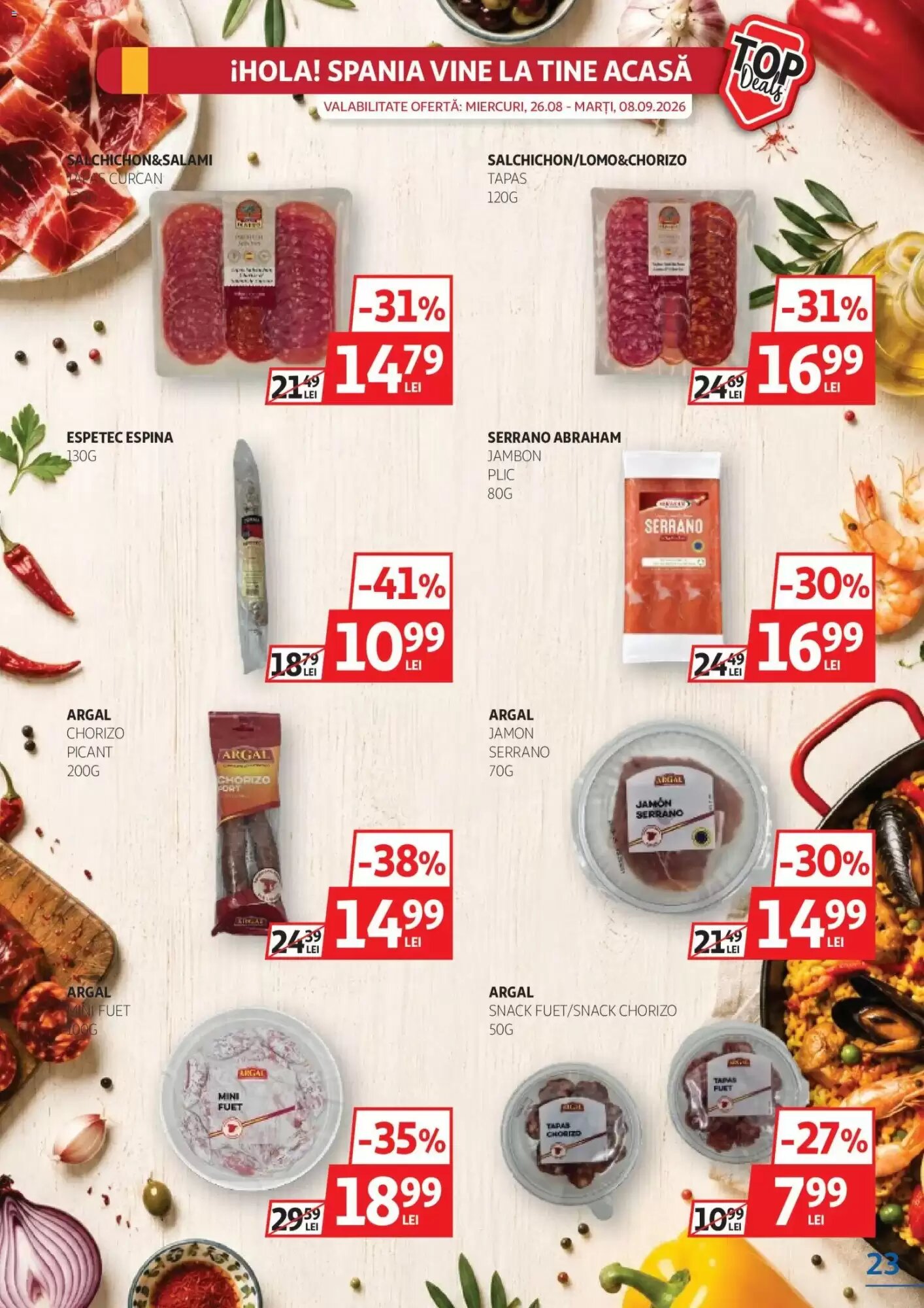 Catalogul cu oferte Auchan valabil de la 26.08.2026 - Pagina 23.