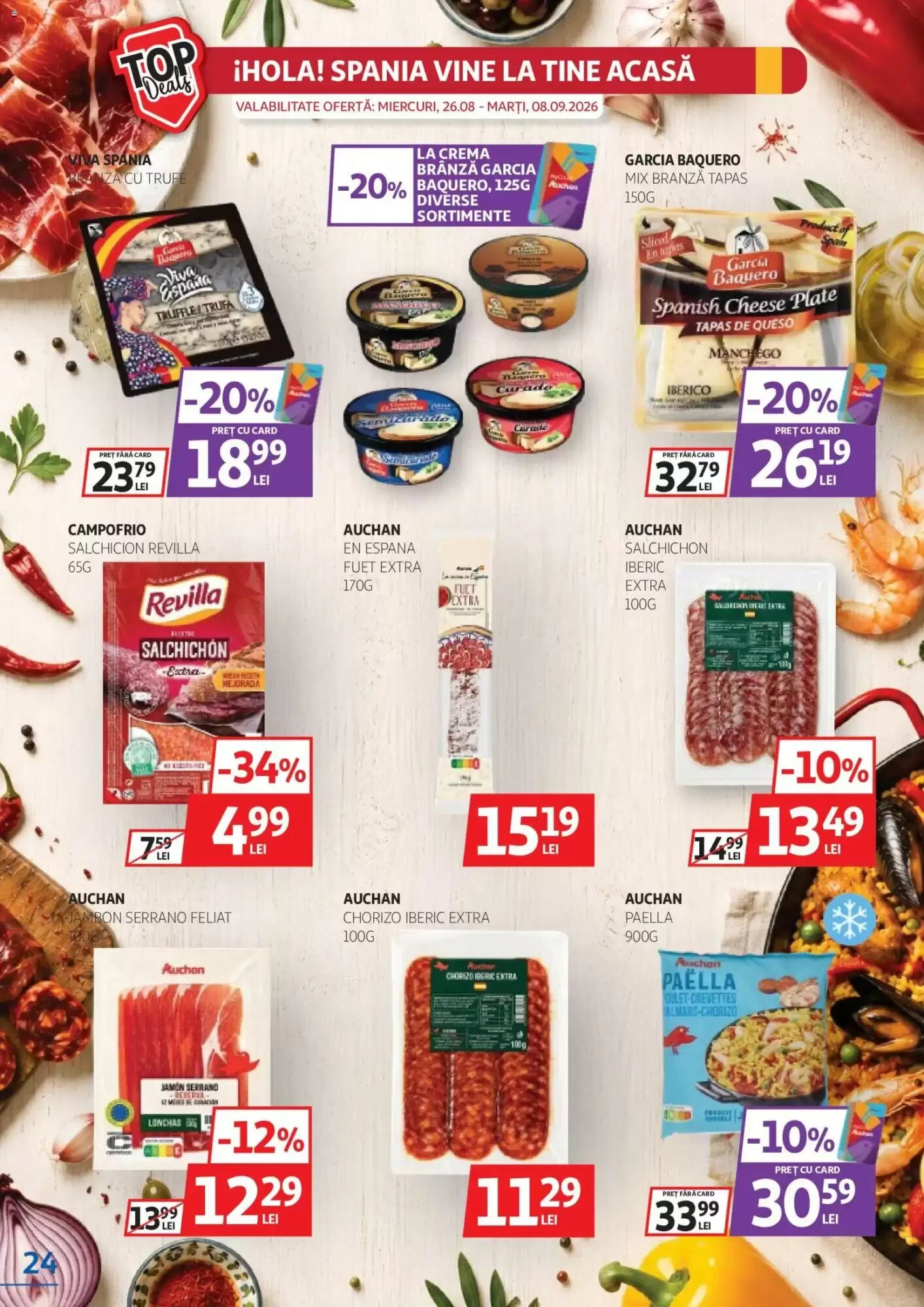 Catalogul cu oferte Auchan valabil de la 26.08.2026 - Pagina 24.
