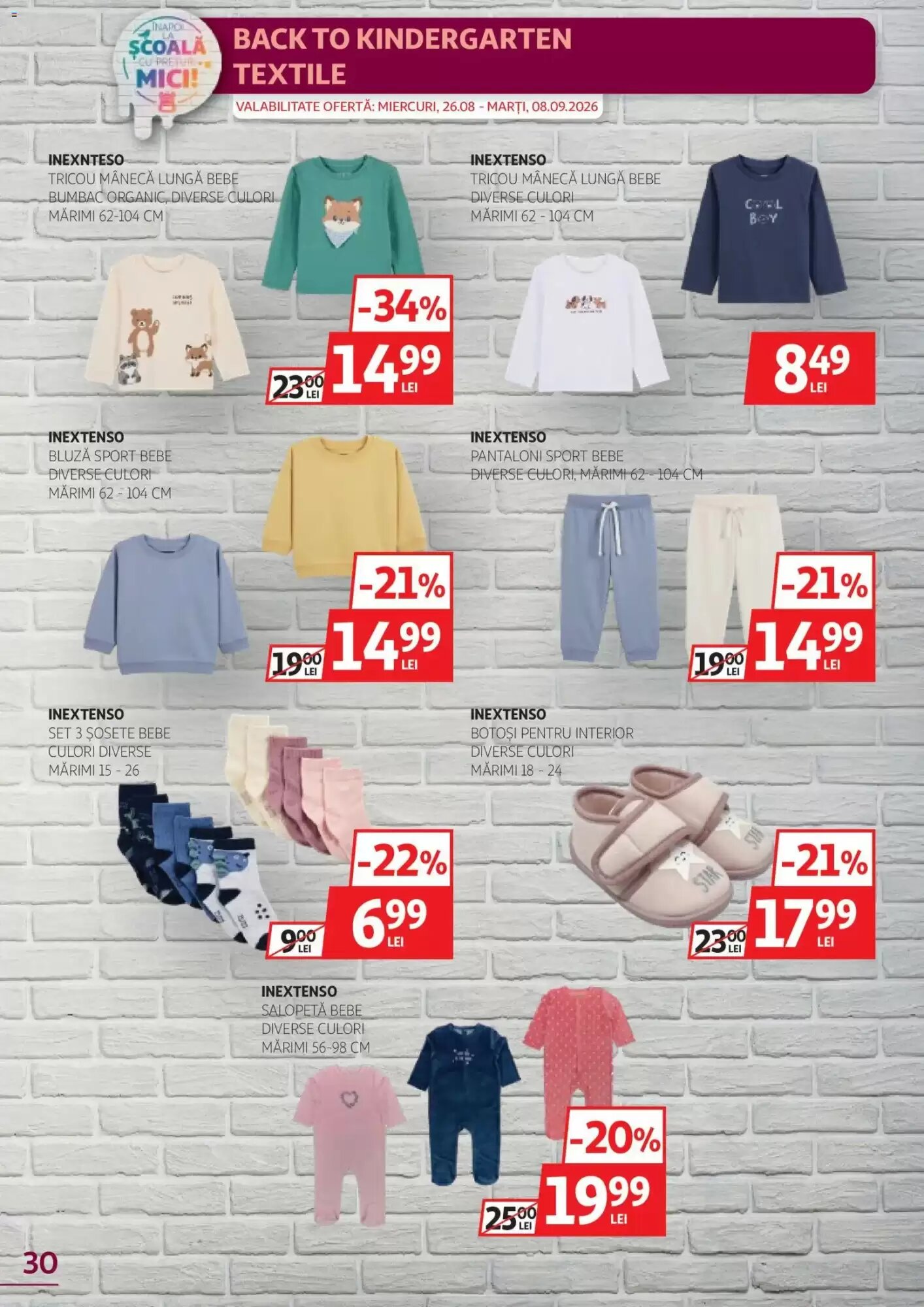 Catalogul cu oferte Auchan valabil de la 26.08.2026 - Pagina 30.