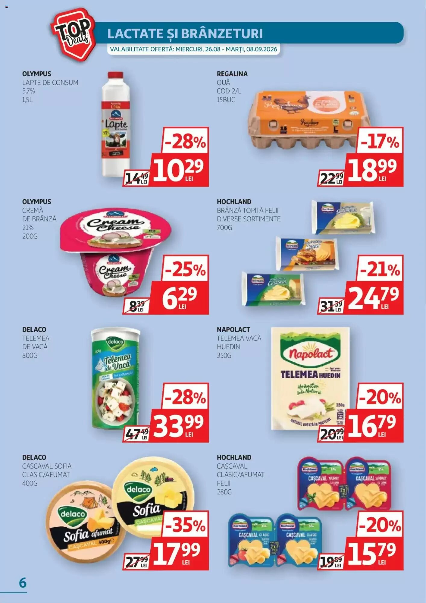 Catalogul cu oferte Auchan valabil de la 26.08.2026 - Pagina 6.