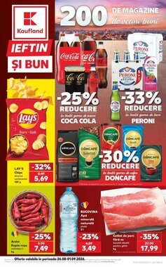 Catalogul cu oferte Kaufland valabil de la 26.08.2026