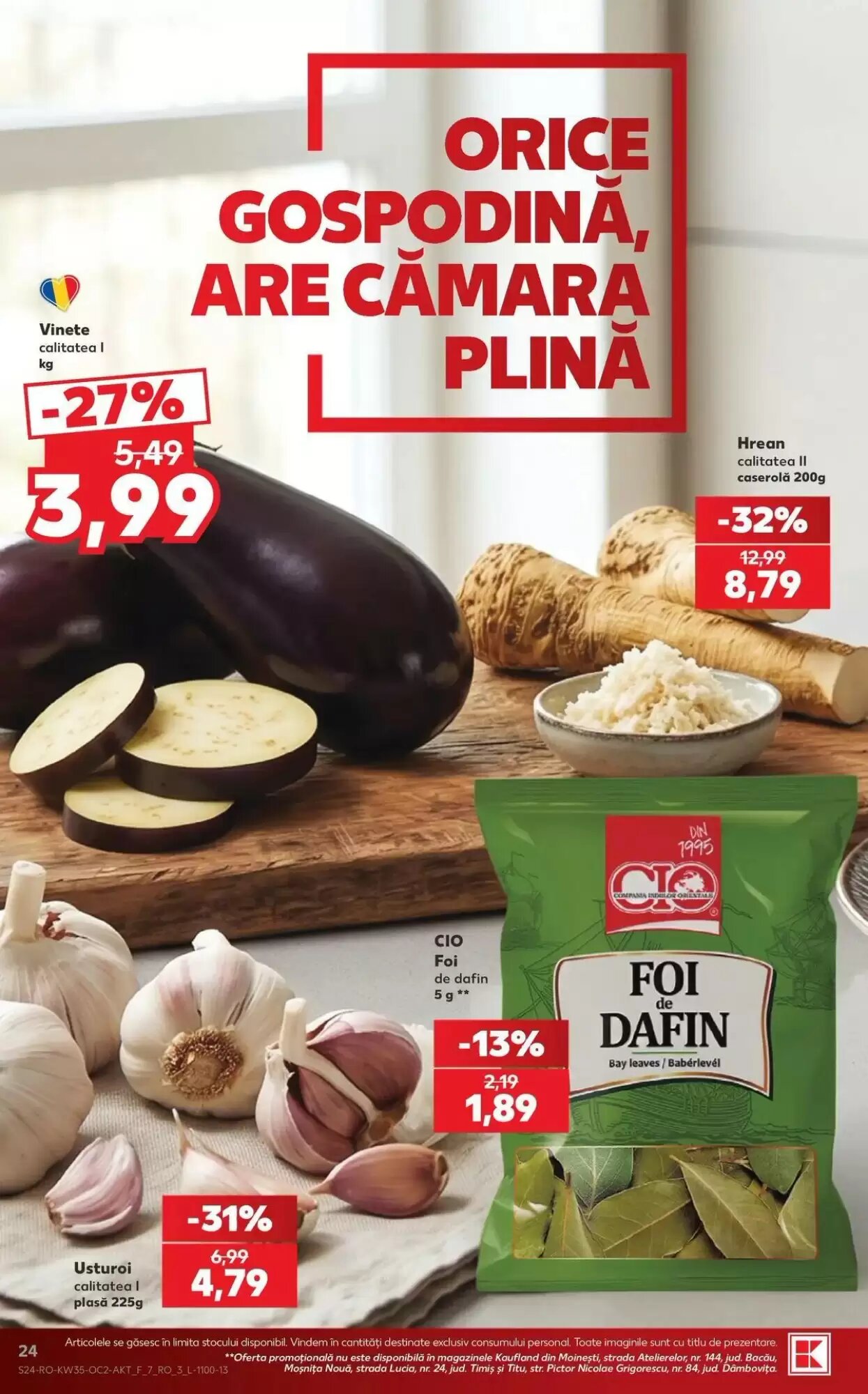 Catalogul cu oferte Kaufland valabil de la 26.08.2026 - Pagina 24.