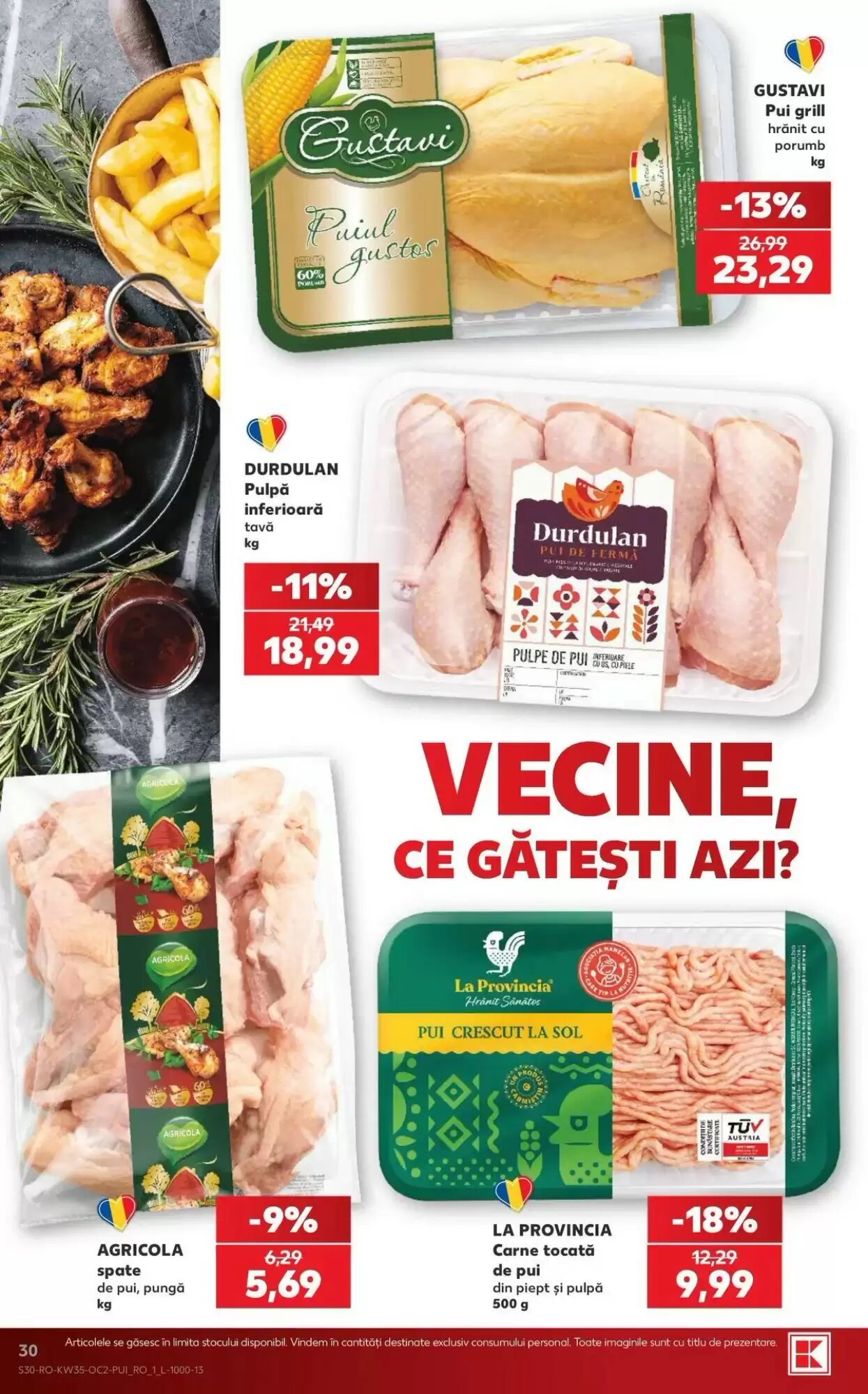 Catalogul cu oferte Kaufland valabil de la 26.08.2026 - Pagina 30.