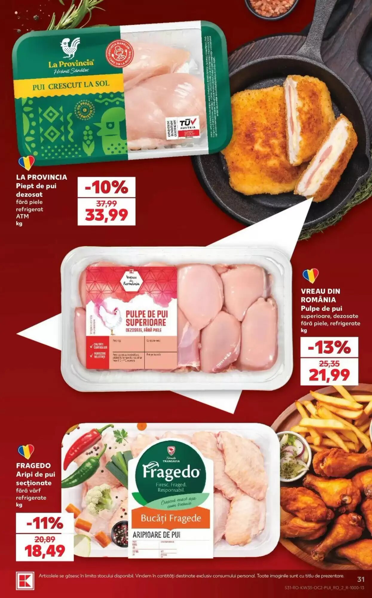 Catalogul cu oferte Kaufland valabil de la 26.08.2026 - Pagina 31.