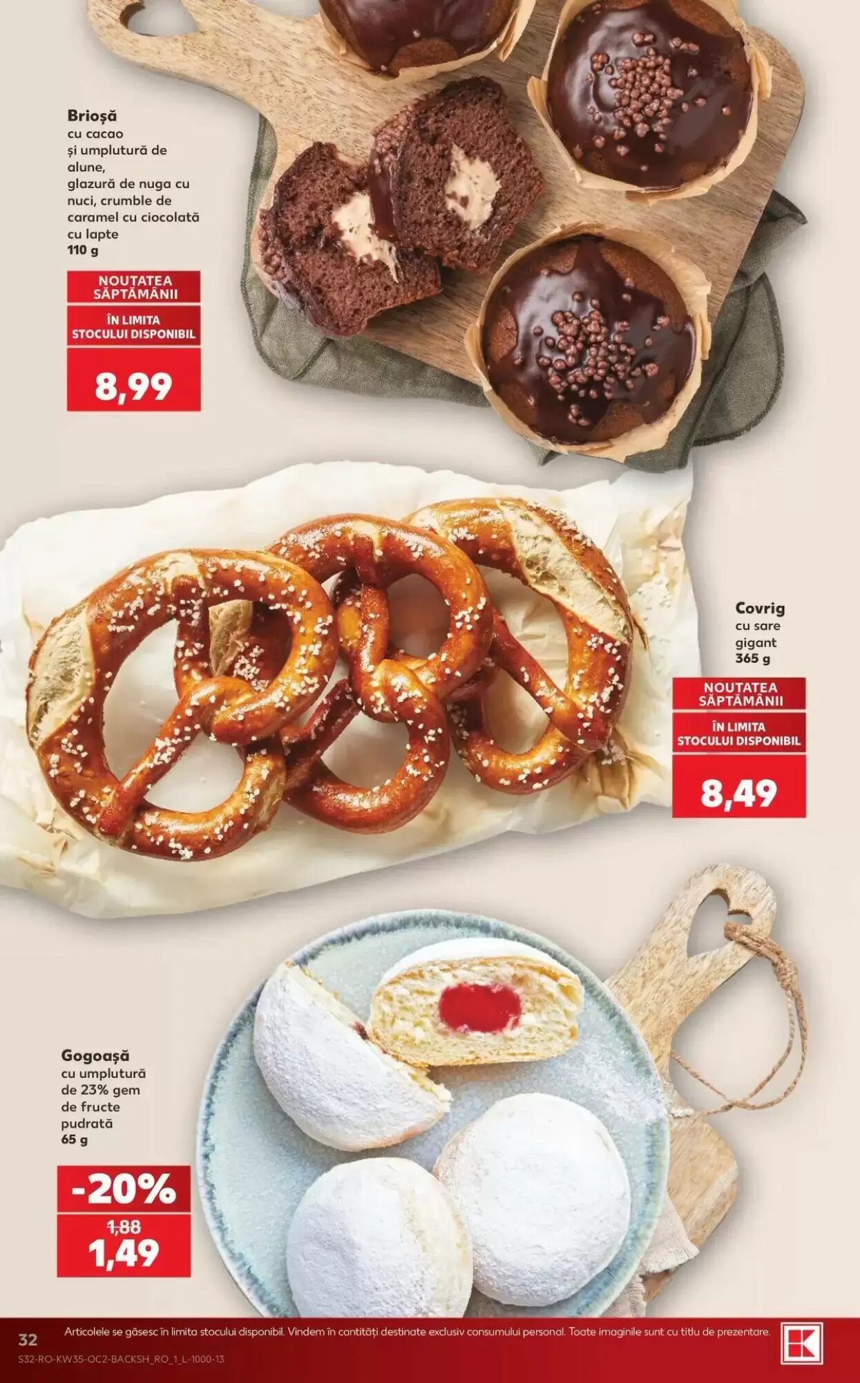 Catalogul cu oferte Kaufland valabil de la 26.08.2026 - Pagina 32.
