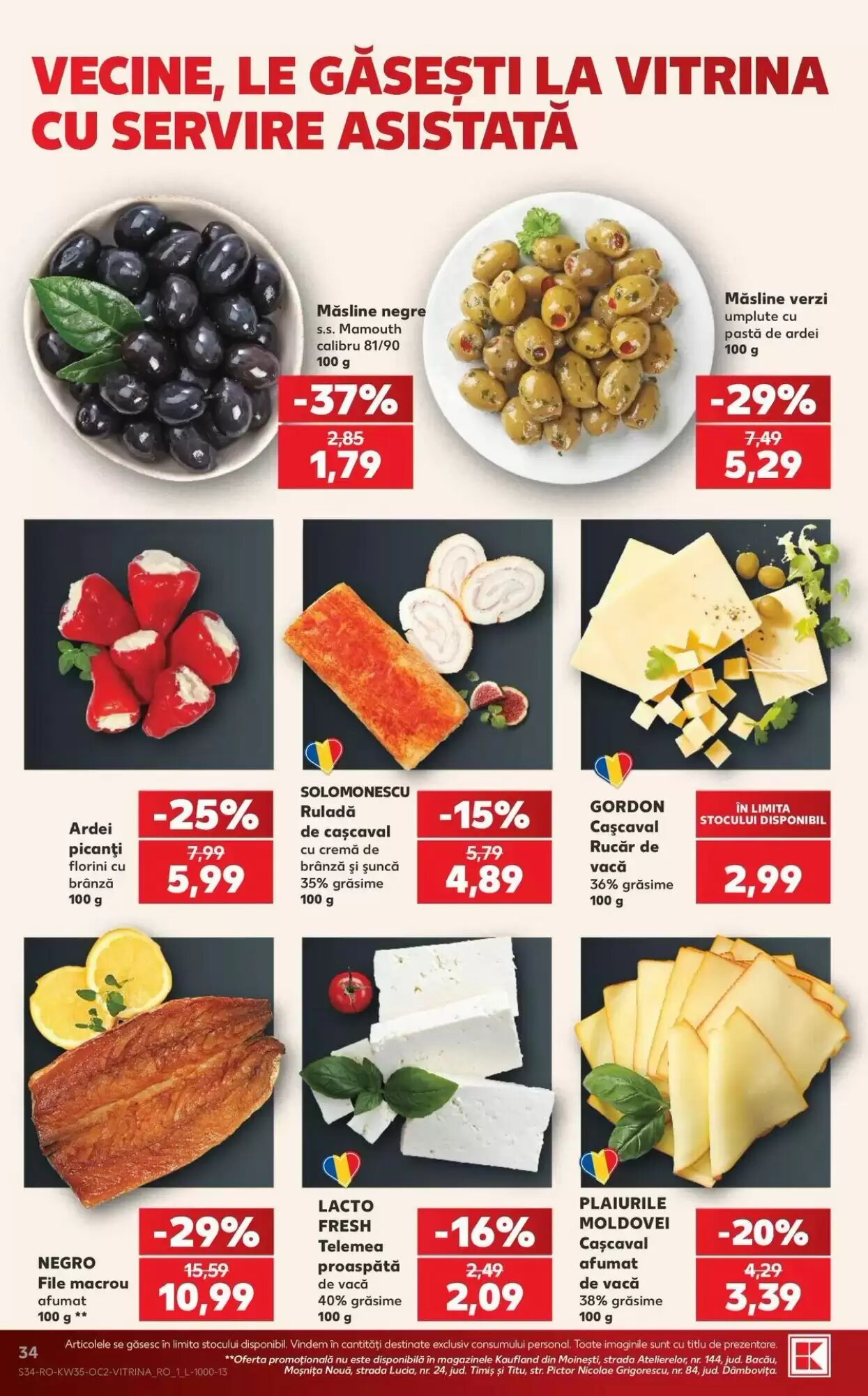 Catalogul cu oferte Kaufland valabil de la 26.08.2026 - Pagina 34.