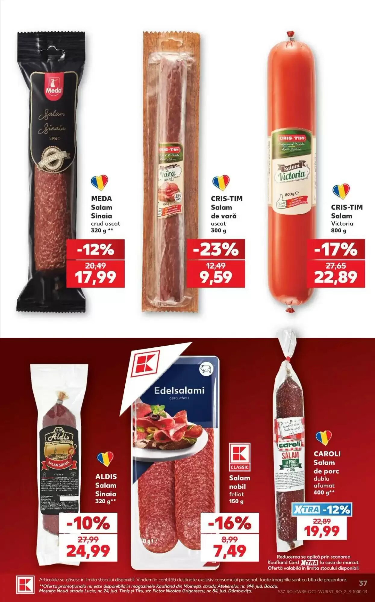 Catalogul cu oferte Kaufland valabil de la 26.08.2026 - Pagina 37.