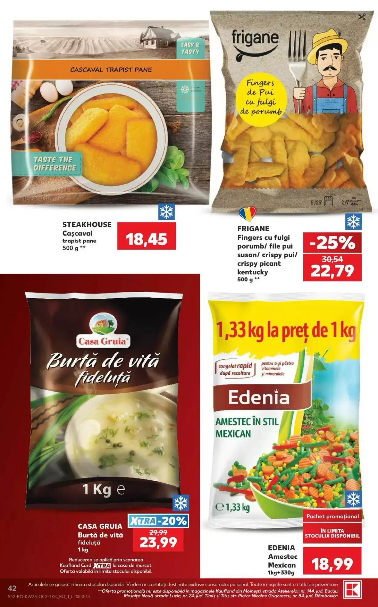 Catalogul cu oferte Kaufland valabil de la 26.08.2026 - Pagina 42.
