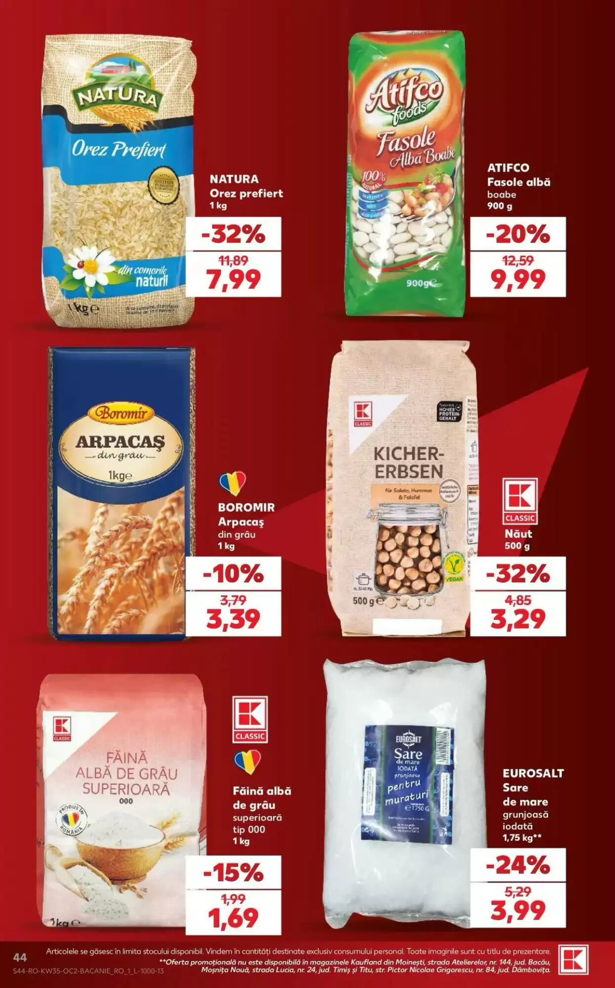 Catalogul cu oferte Kaufland valabil de la 26.08.2026 - Pagina 44.