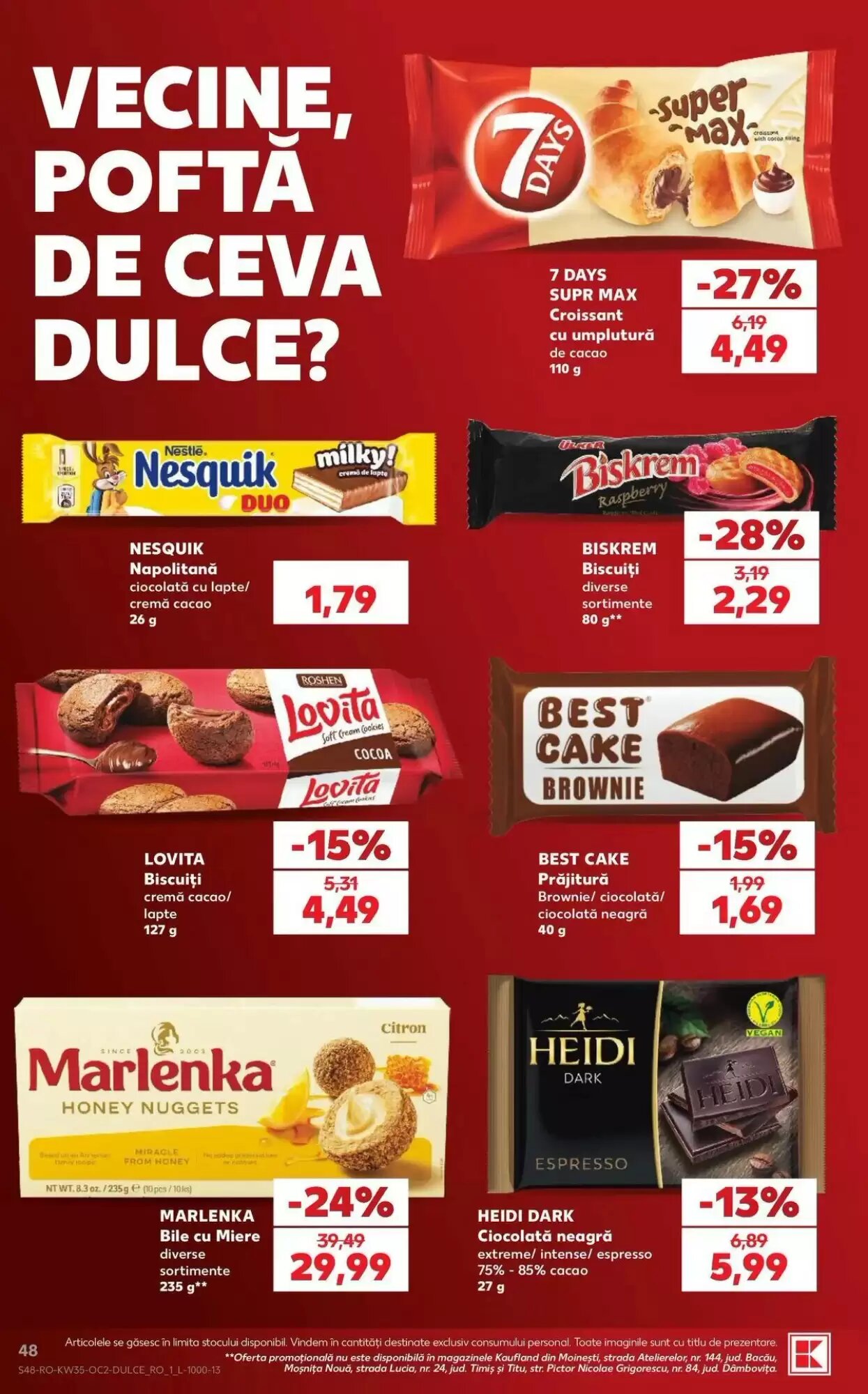 Catalogul cu oferte Kaufland valabil de la 26.08.2026 - Pagina 48.