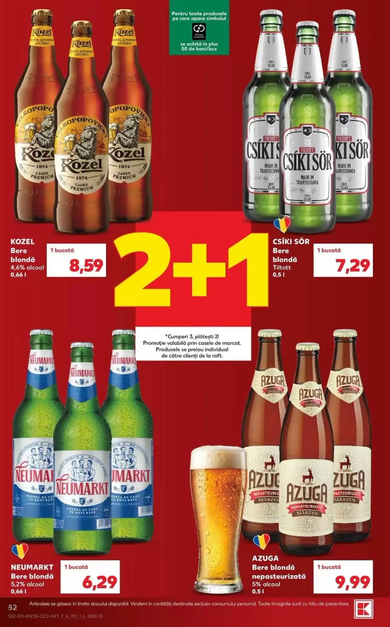 Catalogul cu oferte Kaufland valabil de la 26.08.2026 - Pagina 52.