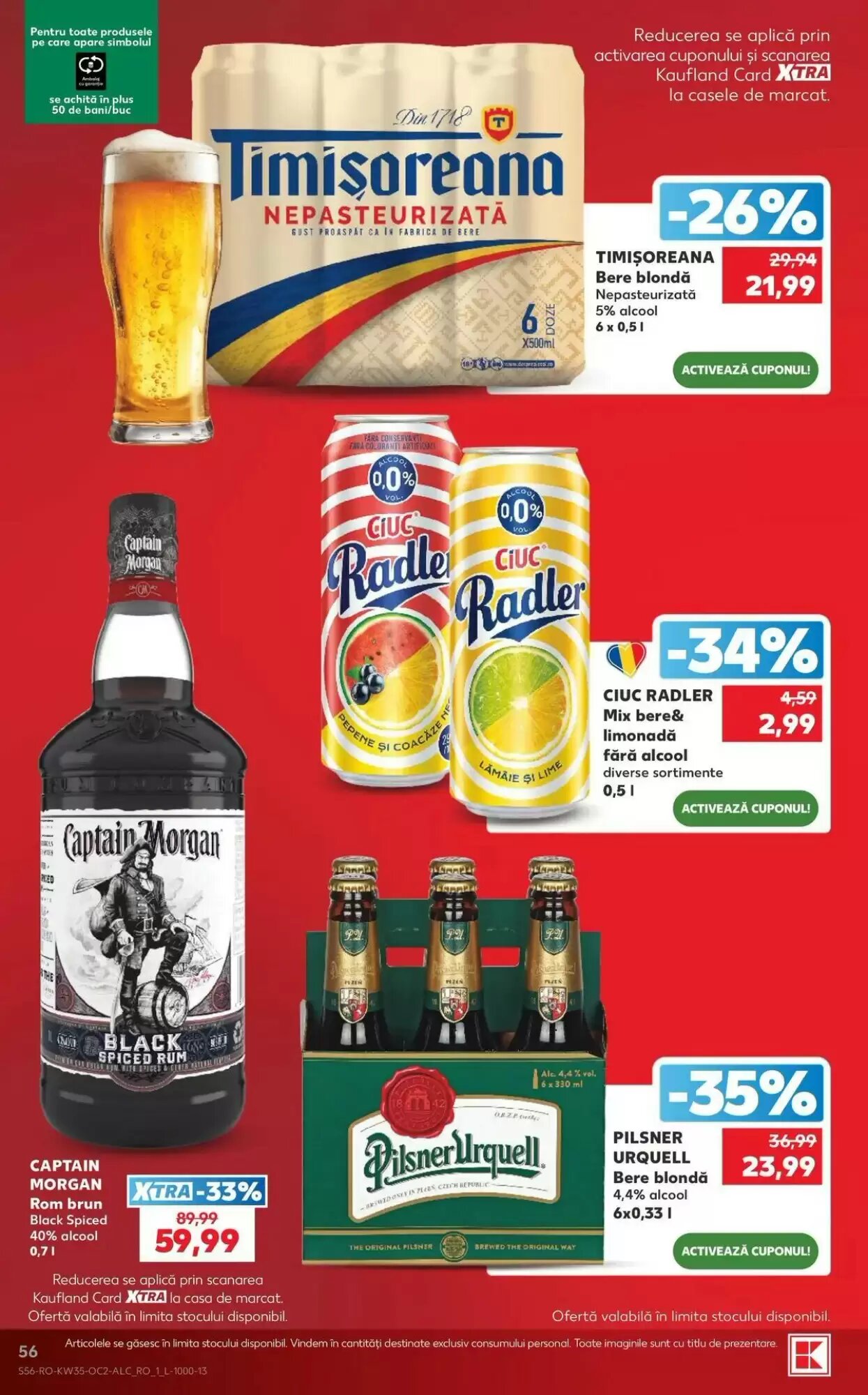 Catalogul cu oferte Kaufland valabil de la 26.08.2026 - Pagina 56.