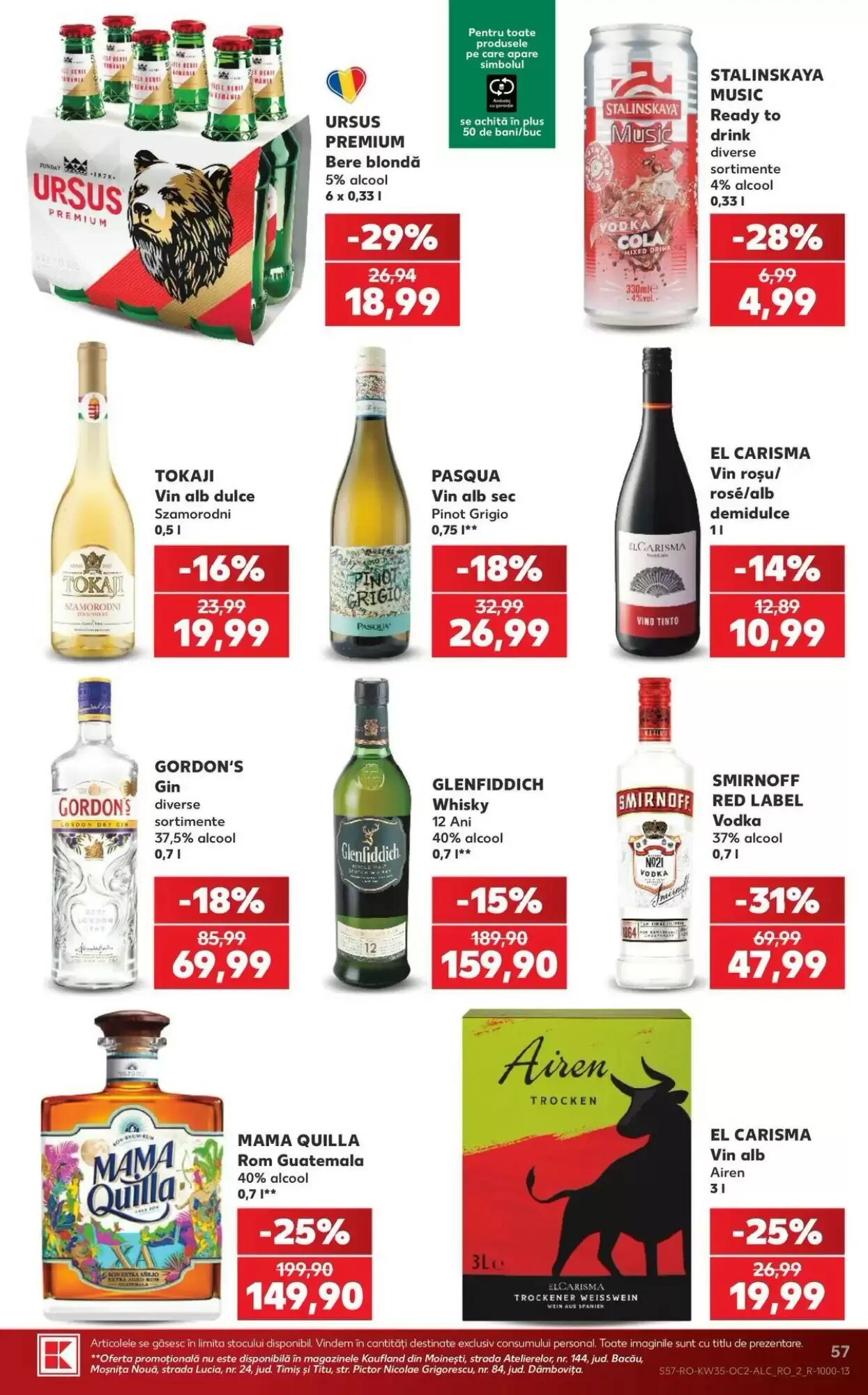 Catalogul cu oferte Kaufland valabil de la 26.08.2026 - Pagina 57.