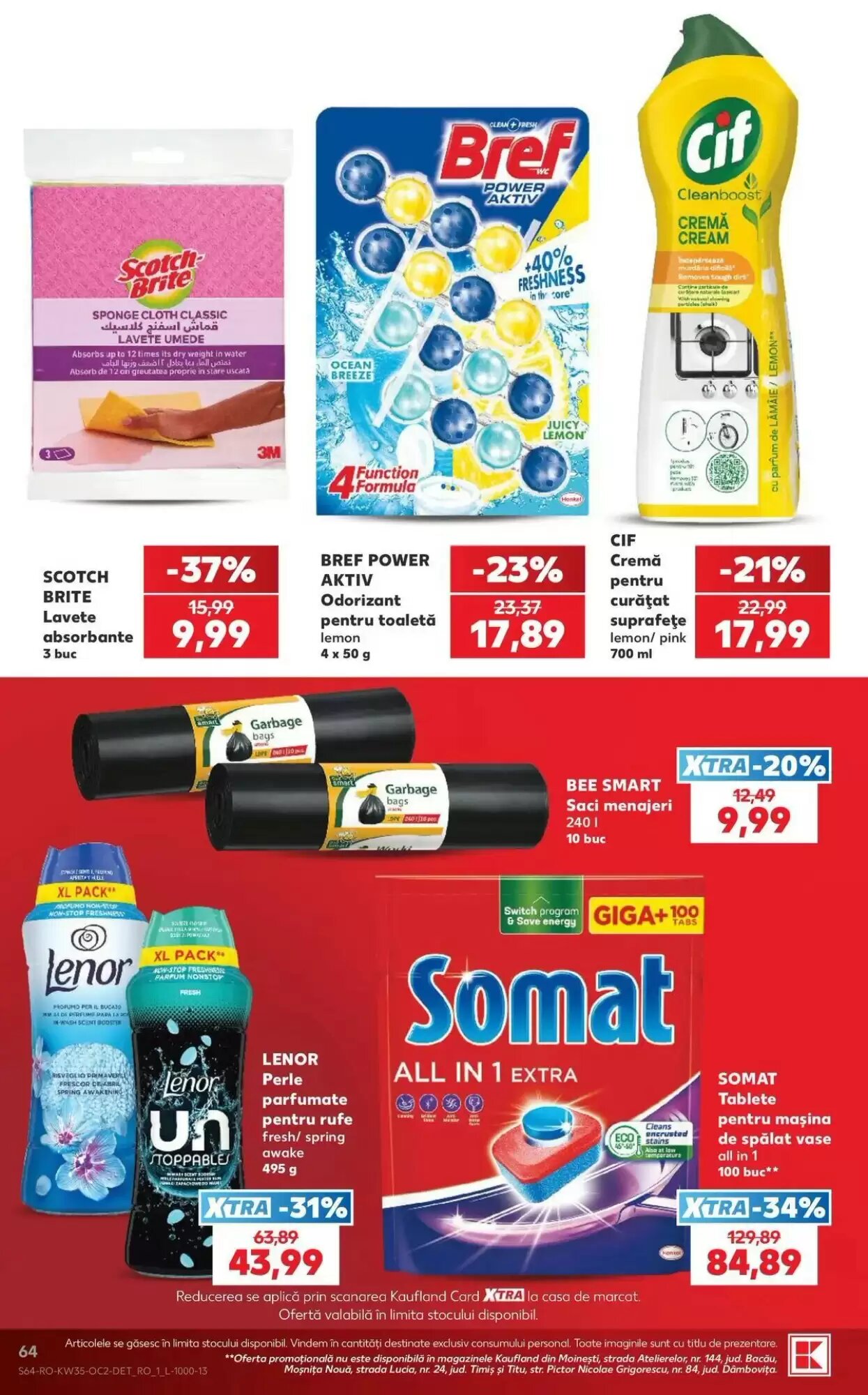 Catalogul cu oferte Kaufland valabil de la 26.08.2026 - Pagina 64.