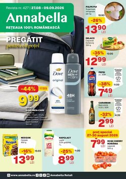 Catalogul cu oferte Annabella valabil de la 27.08.2026