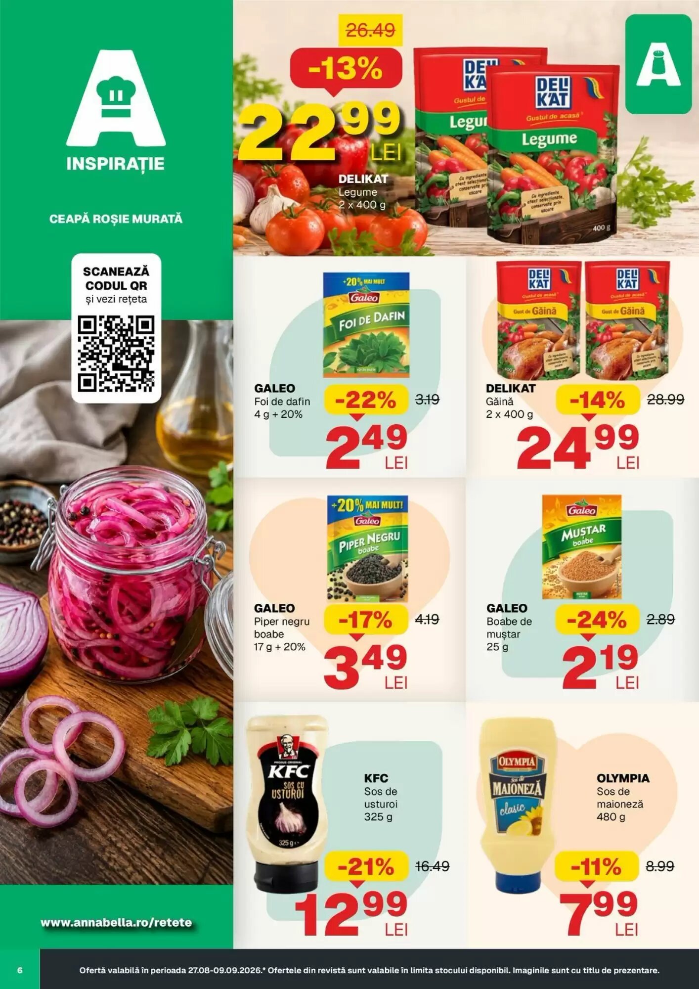 Catalogul cu oferte Annabella valabil de la 27.08.2026 - Pagina 6.