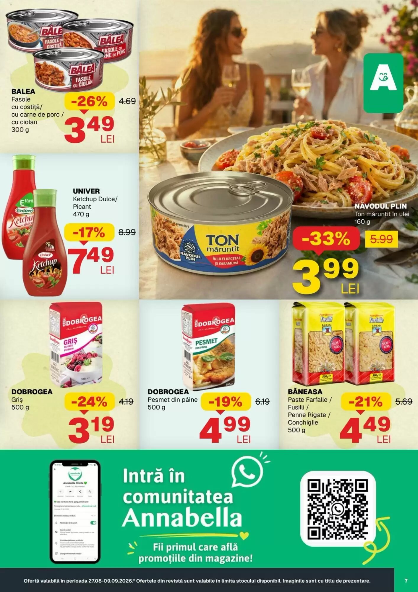 Catalogul cu oferte Annabella valabil de la 27.08.2026 - Pagina 7.