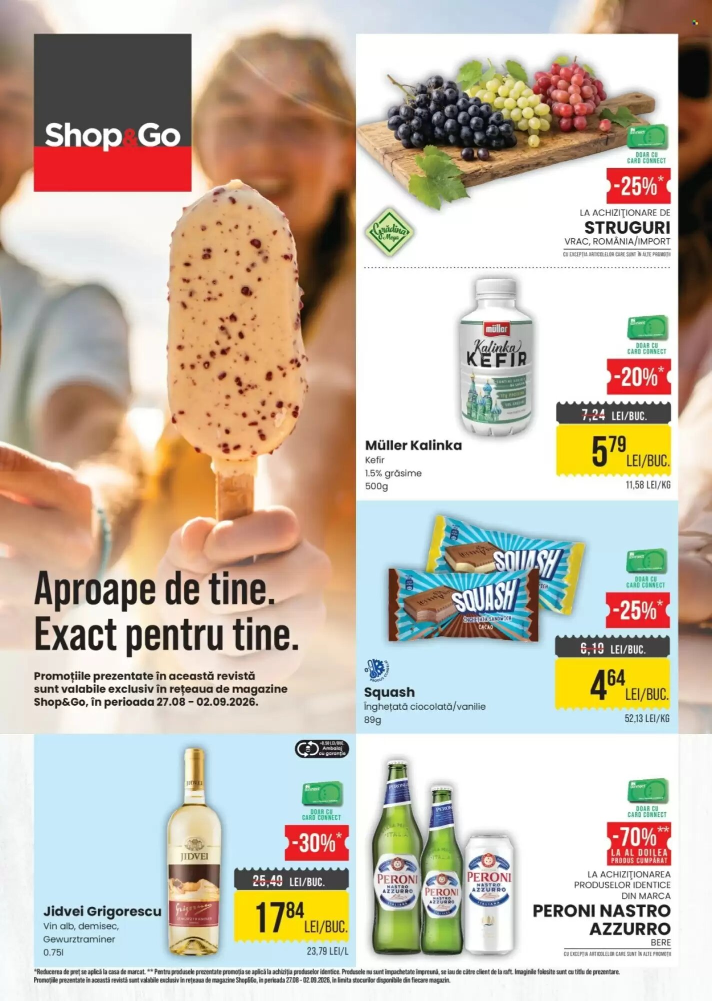 Catalogul cu oferte Mega Image valabil de la 27.08.2026 - Pagina 1.