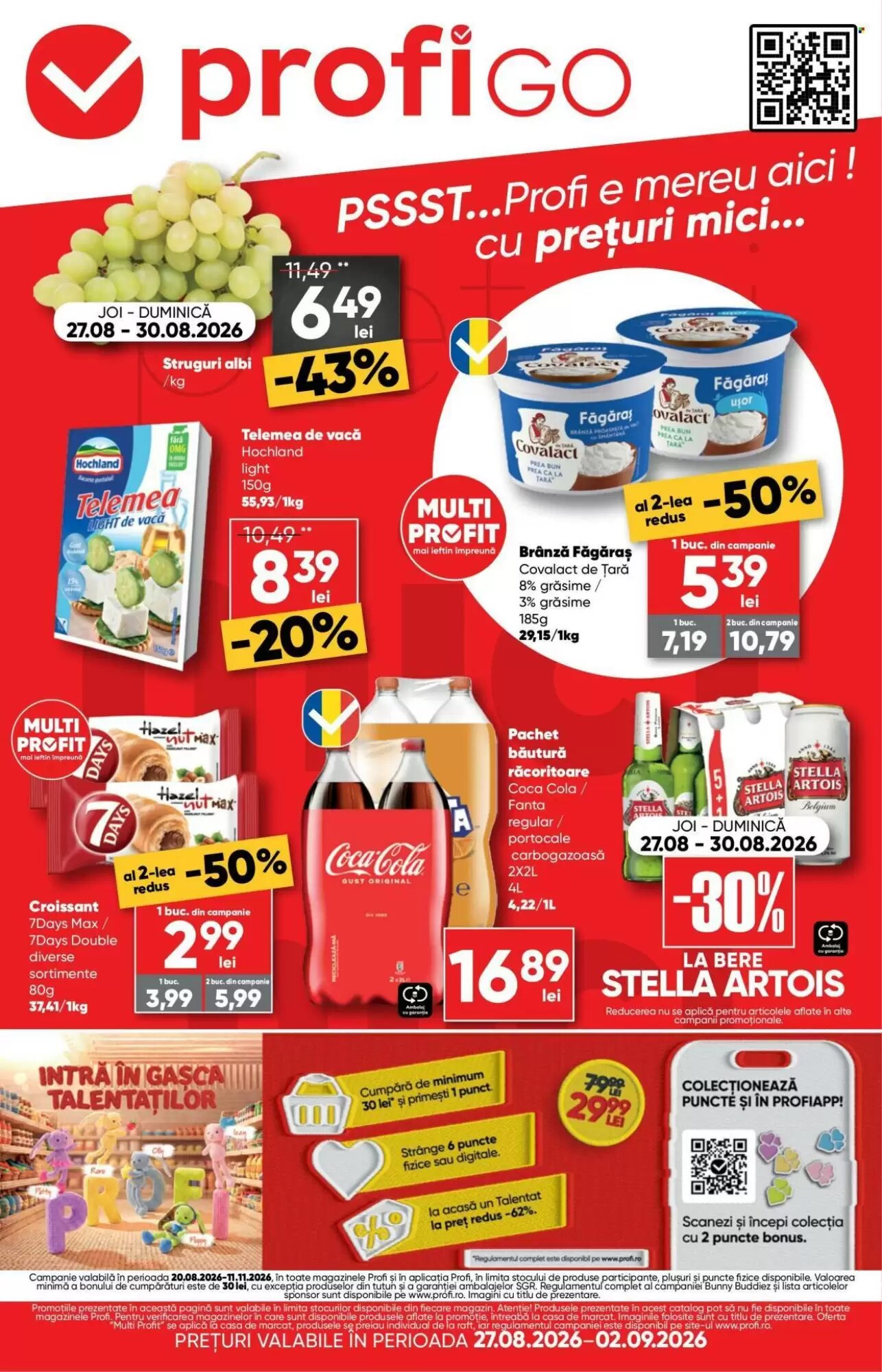 Catalogul cu oferte PROFI valabil de la 27.08.2026 - Pagina 1.