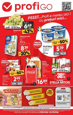 Catalogul cu oferte PROFI valabil de la 27.08.2026