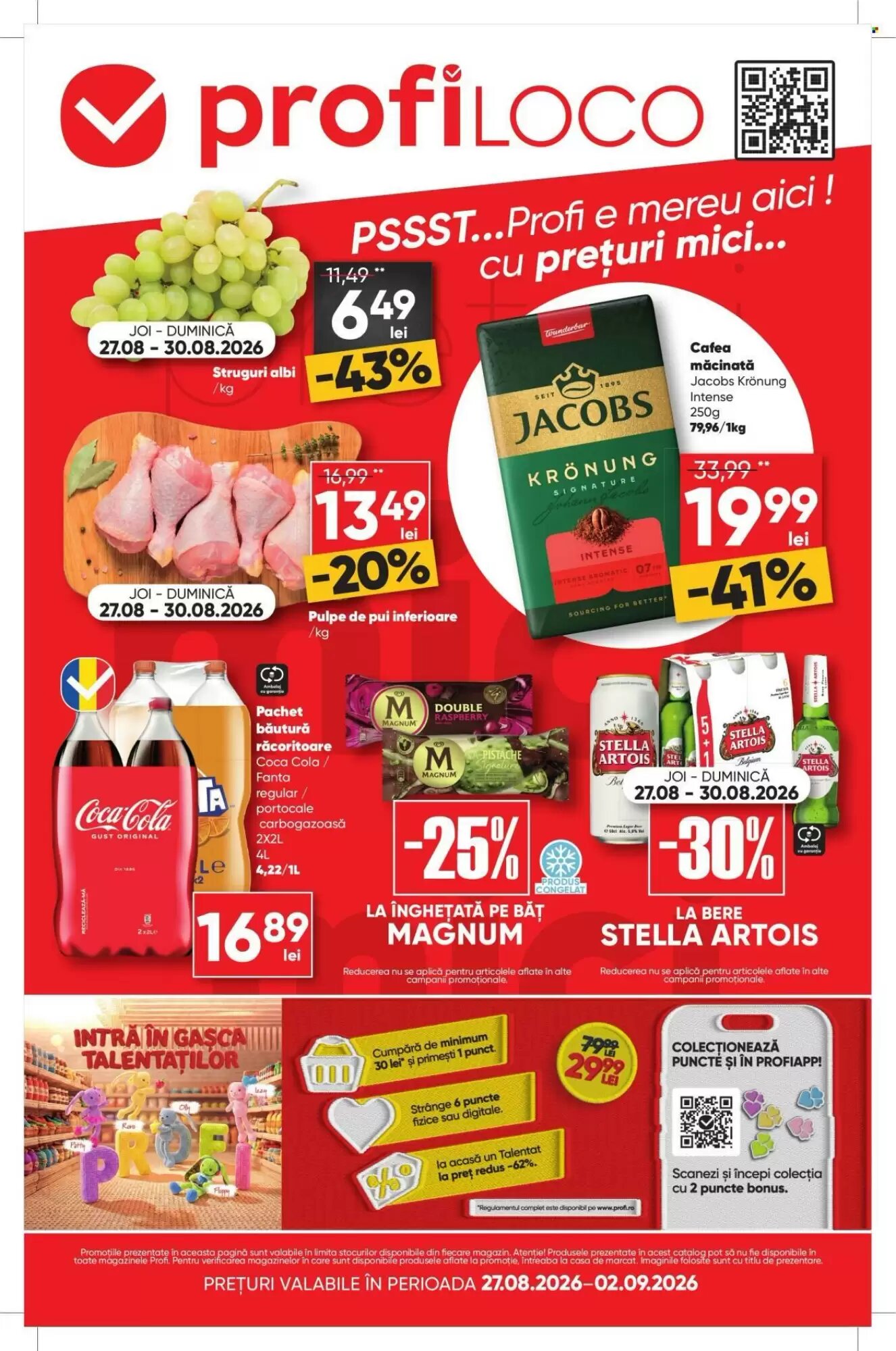 Catalogul cu oferte PROFI valabil de la 27.08.2026 - Pagina 1.