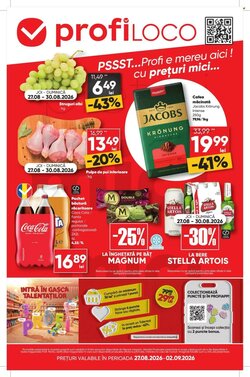 Catalogul cu oferte PROFI valabil de la 27.08.2026