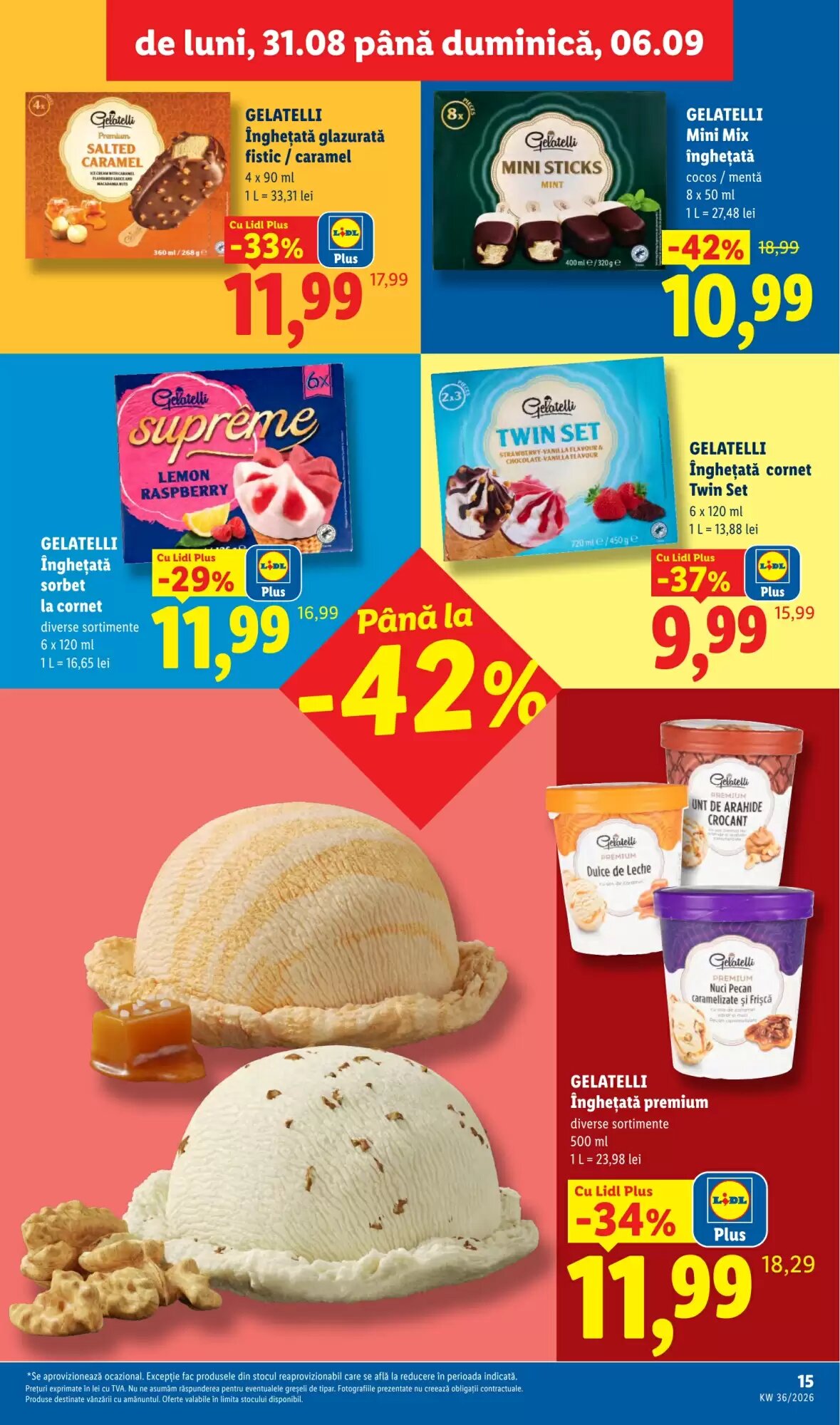 Catalogul cu oferte Lidl valabil de la 31.08.2026 - Pagina 15.