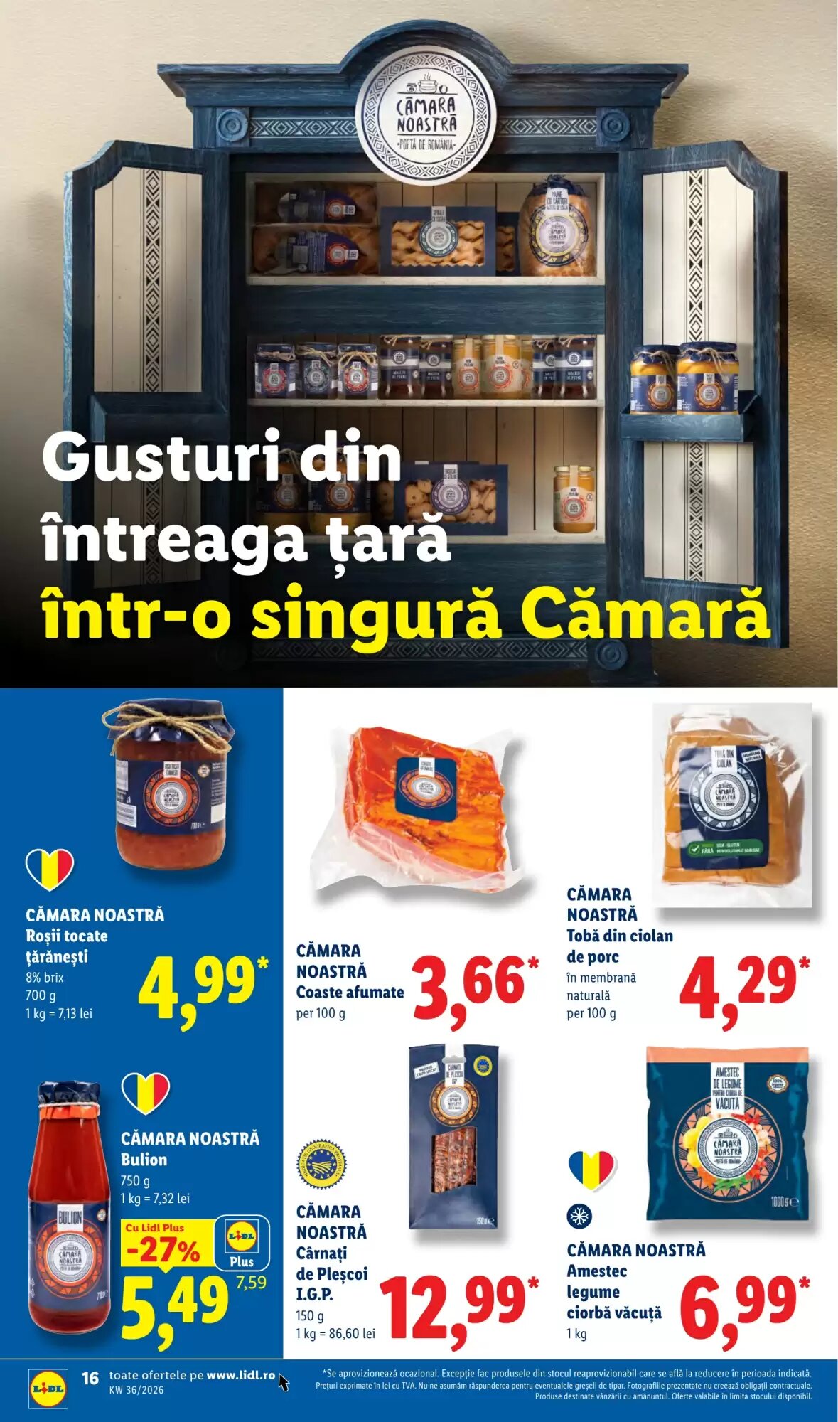 Catalogul cu oferte Lidl valabil de la 31.08.2026 - Pagina 16.