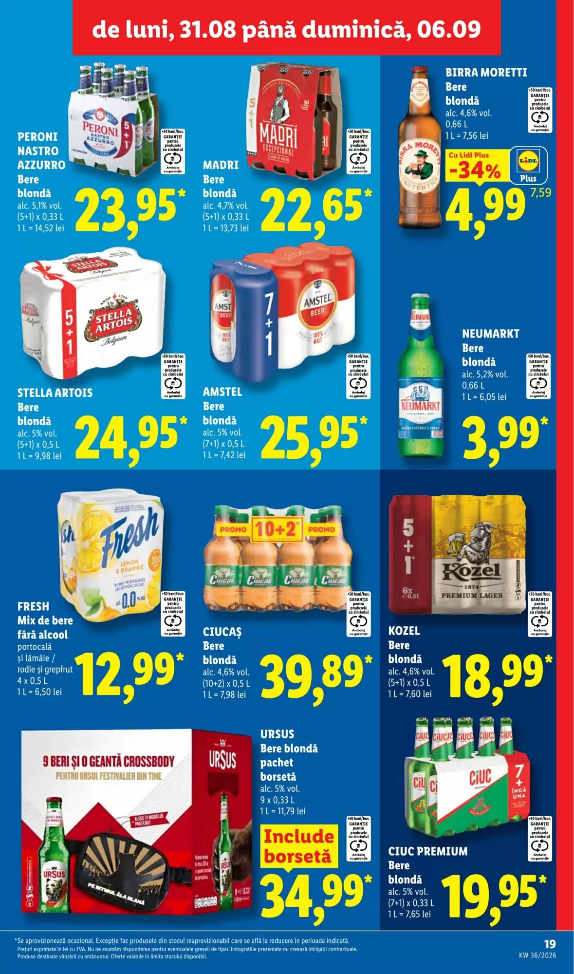 Catalogul cu oferte Lidl valabil de la 31.08.2026 - Pagina 19.