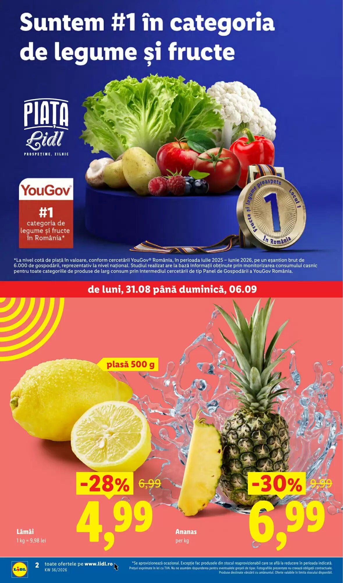 Catalogul cu oferte Lidl valabil de la 31.08.2026 - Pagina 2.