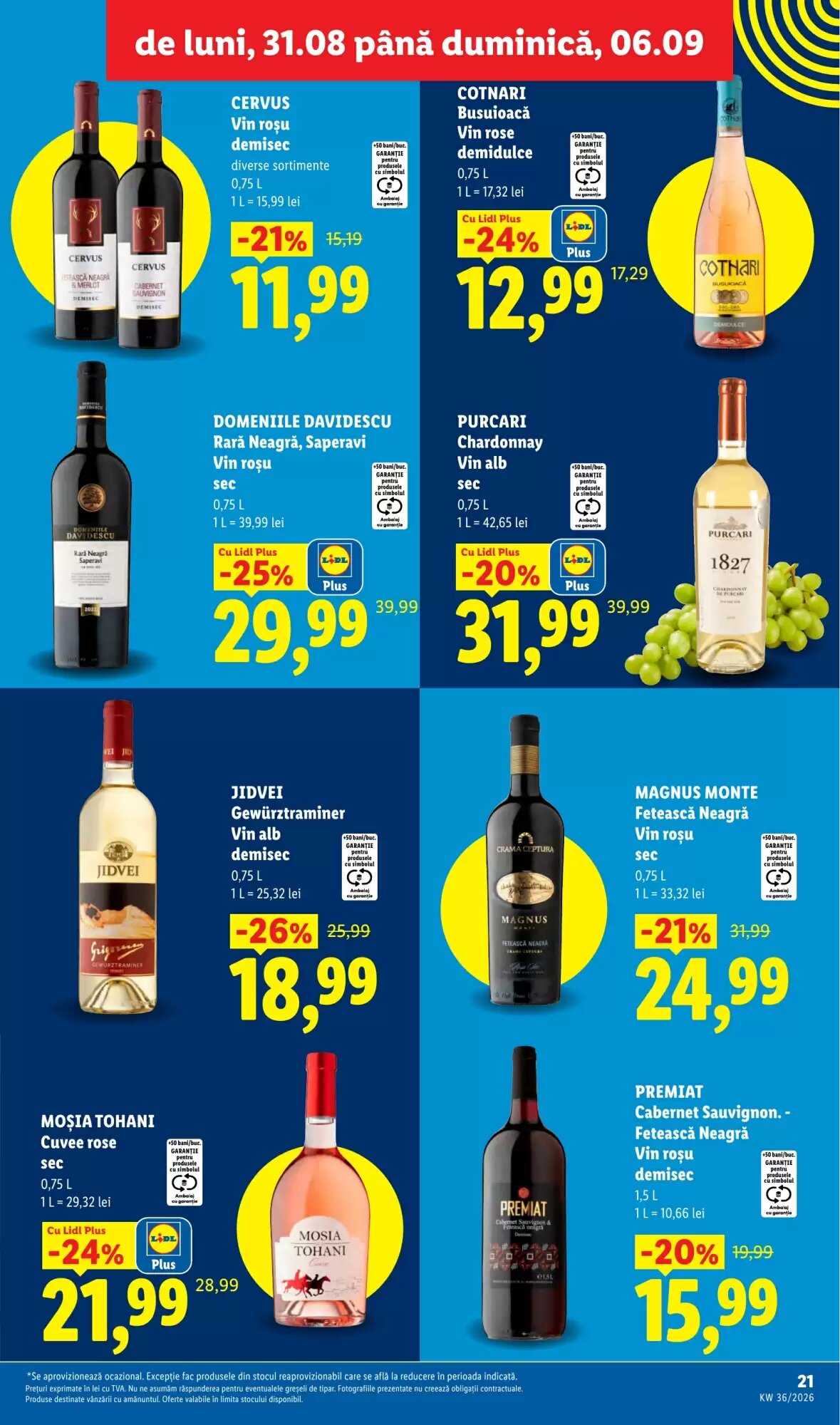 Catalogul cu oferte Lidl valabil de la 31.08.2026 - Pagina 21.
