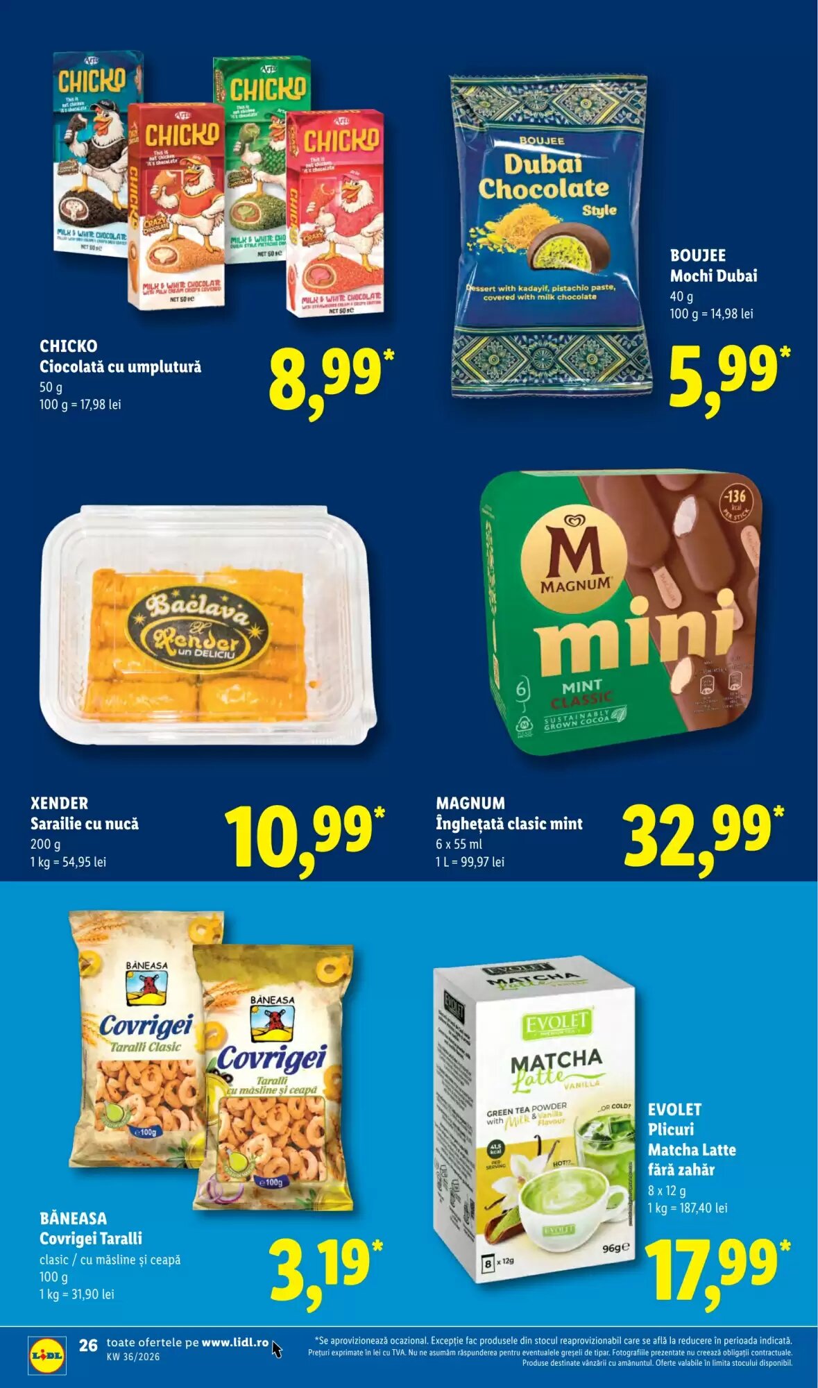 Catalogul cu oferte Lidl valabil de la 31.08.2026 - Pagina 26.