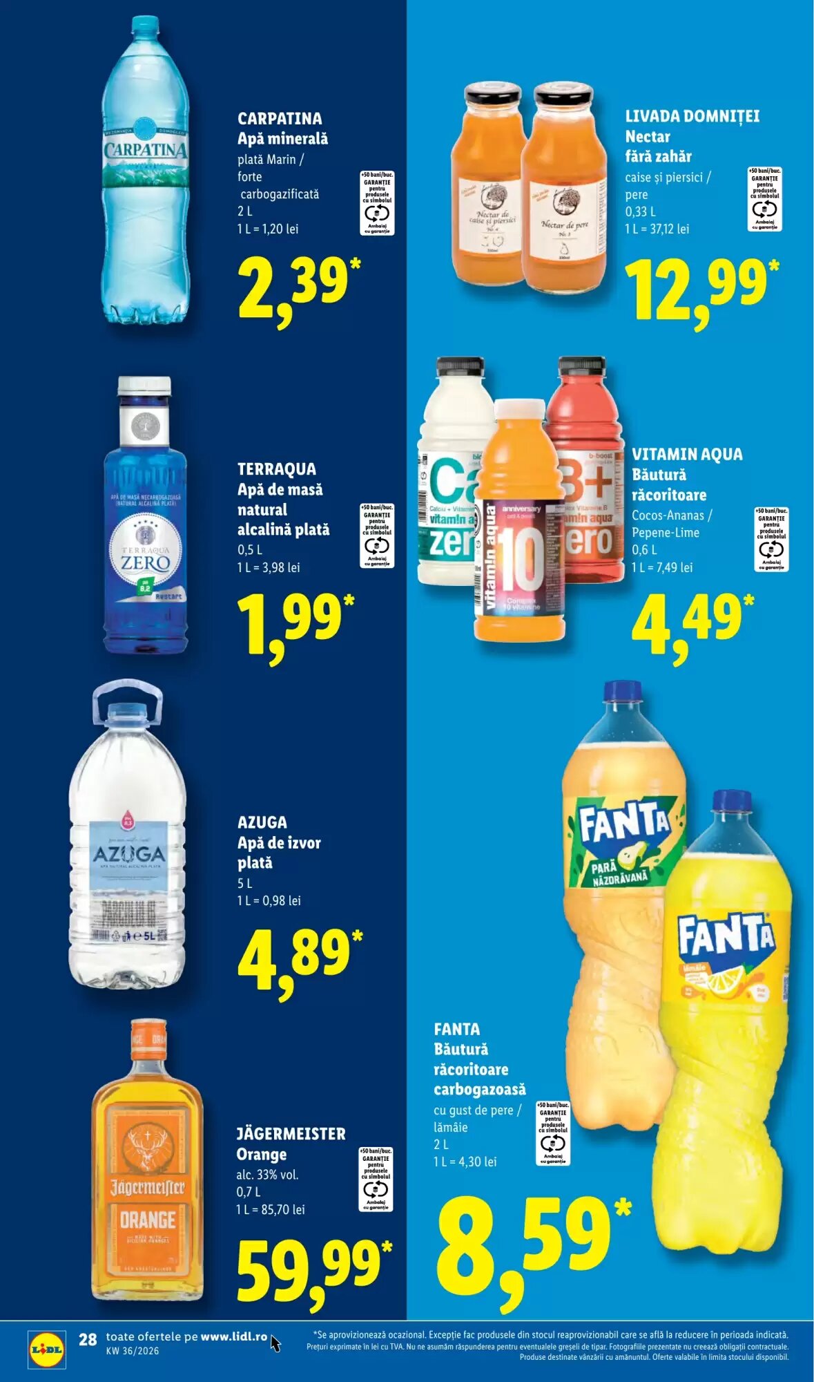 Catalogul cu oferte Lidl valabil de la 31.08.2026 - Pagina 28.