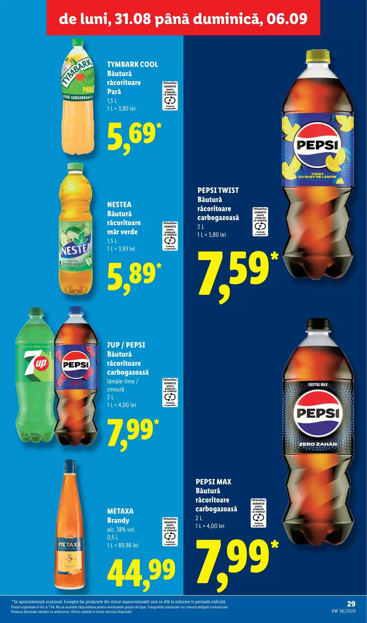 Catalogul cu oferte Lidl valabil de la 31.08.2026 - Pagina 29.