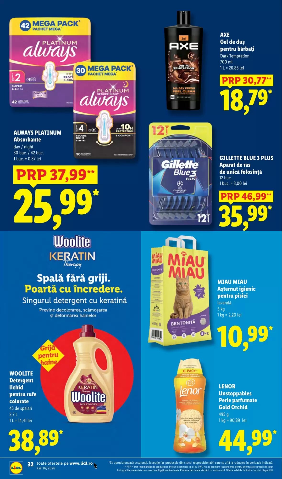 Catalogul cu oferte Lidl valabil de la 31.08.2026 - Pagina 32.