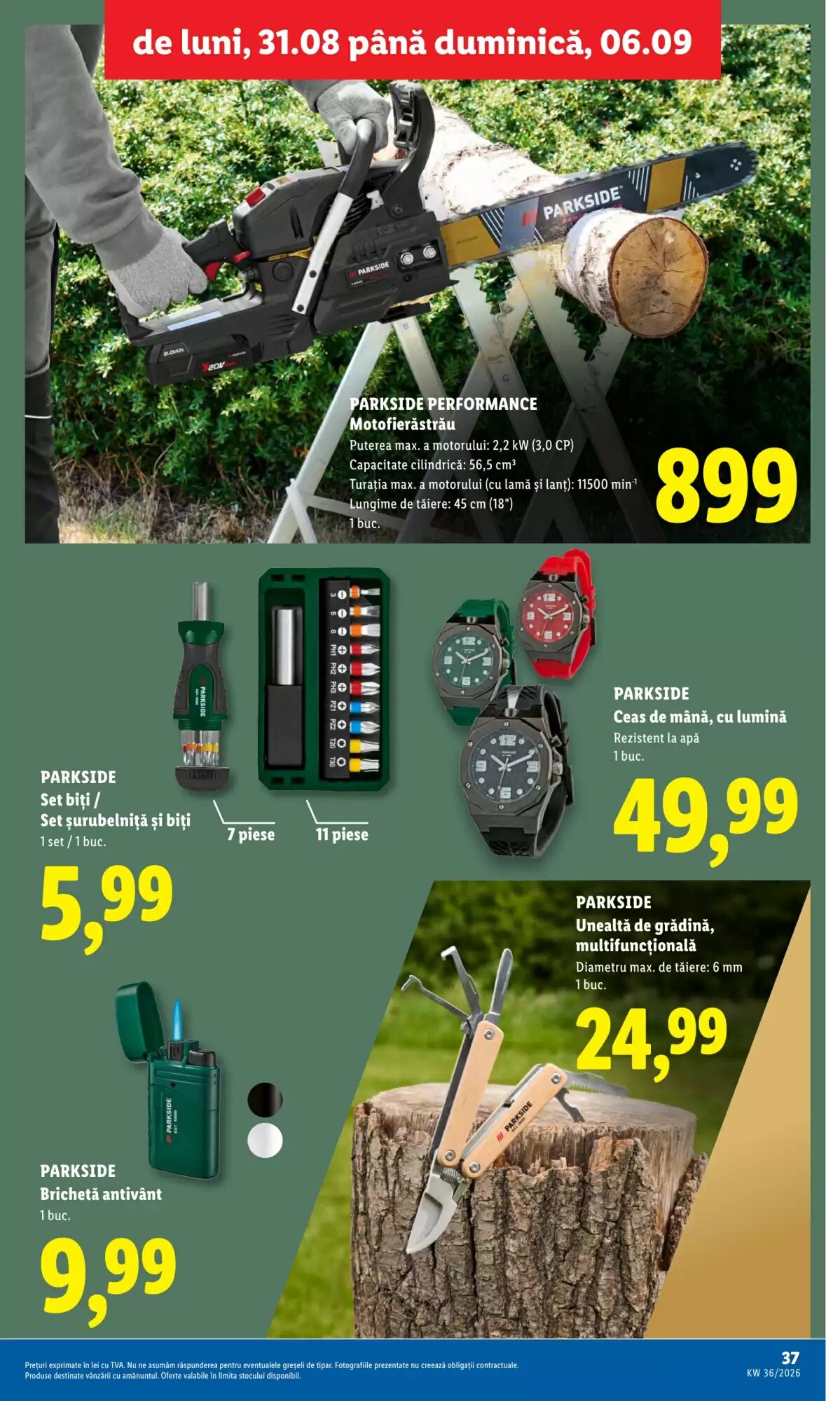 Catalogul cu oferte Lidl valabil de la 31.08.2026 - Pagina 37.