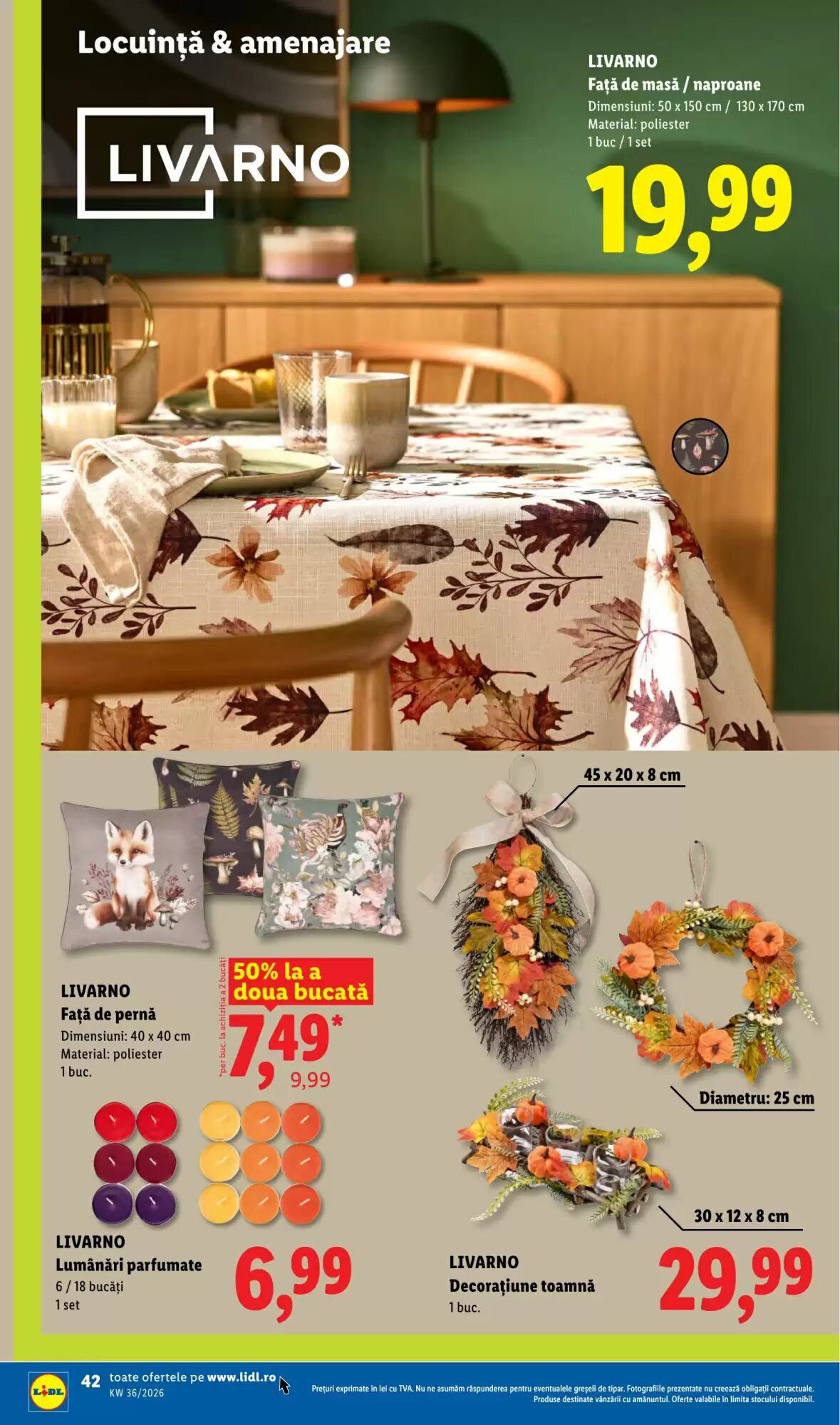 Catalogul cu oferte Lidl valabil de la 31.08.2026 - Pagina 42.