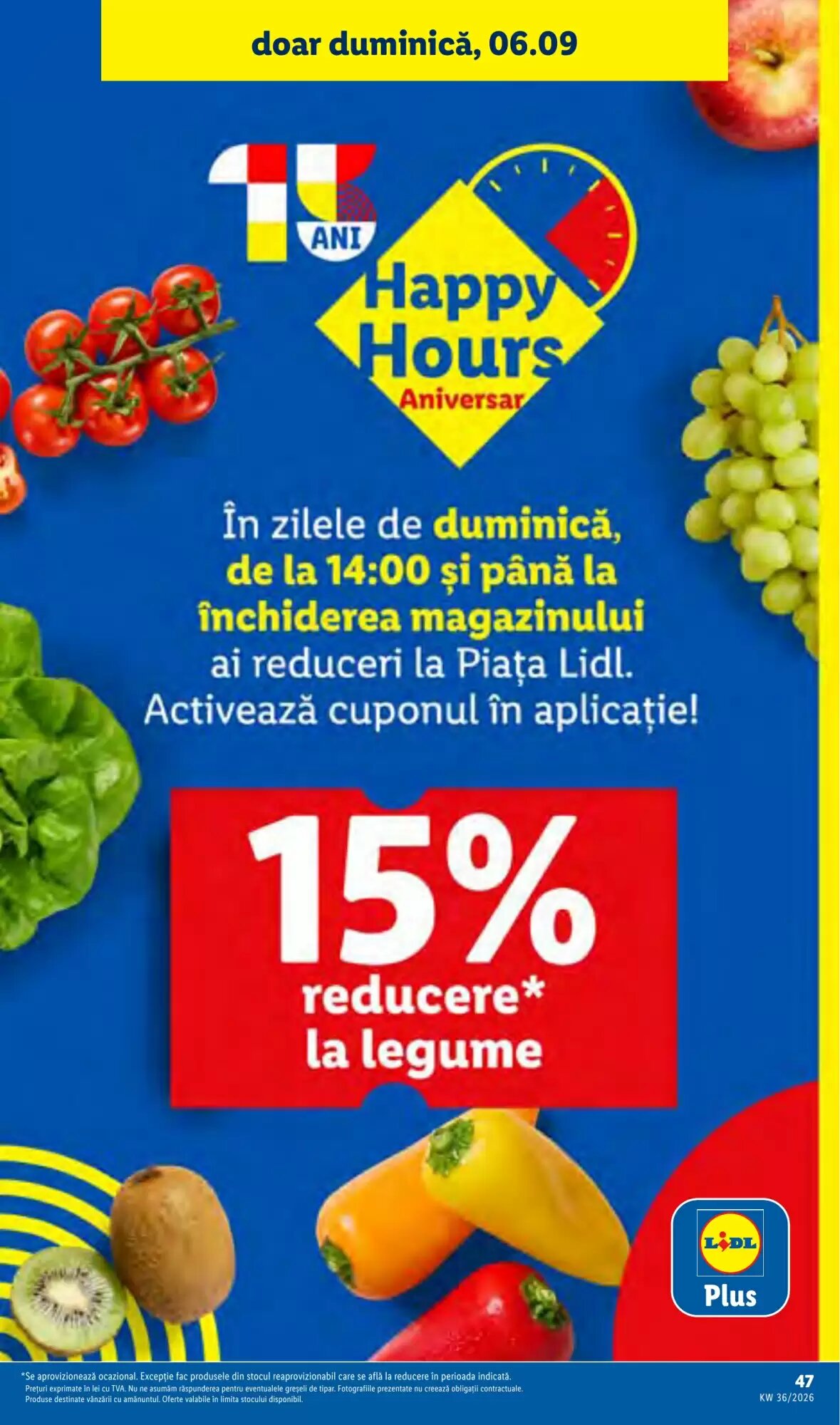 Catalogul cu oferte Lidl valabil de la 31.08.2026 - Pagina 45.
