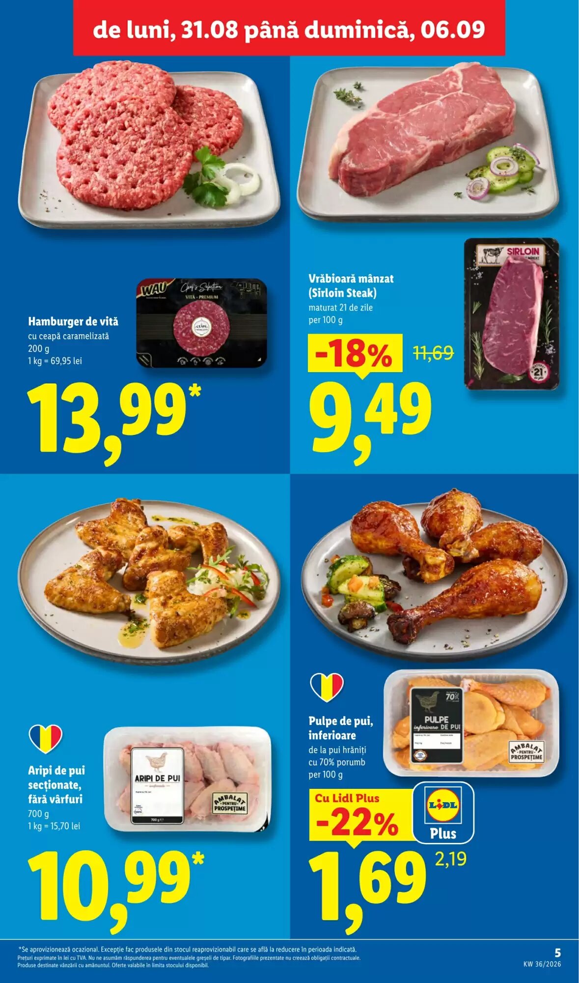 Catalogul cu oferte Lidl valabil de la 31.08.2026 - Pagina 5.
