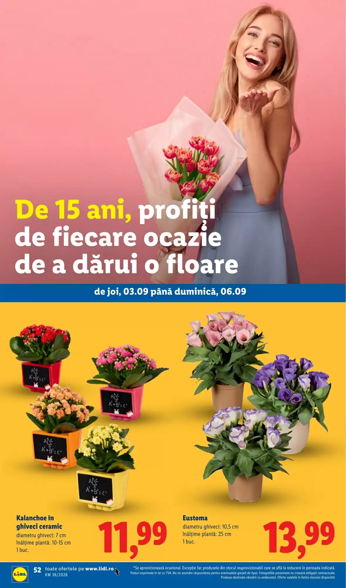 Catalogul cu oferte Lidl valabil de la 31.08.2026 - Pagina 50.