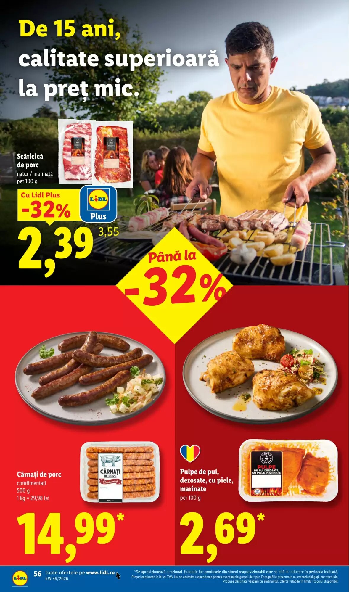 Catalogul cu oferte Lidl valabil de la 31.08.2026 - Pagina 54.