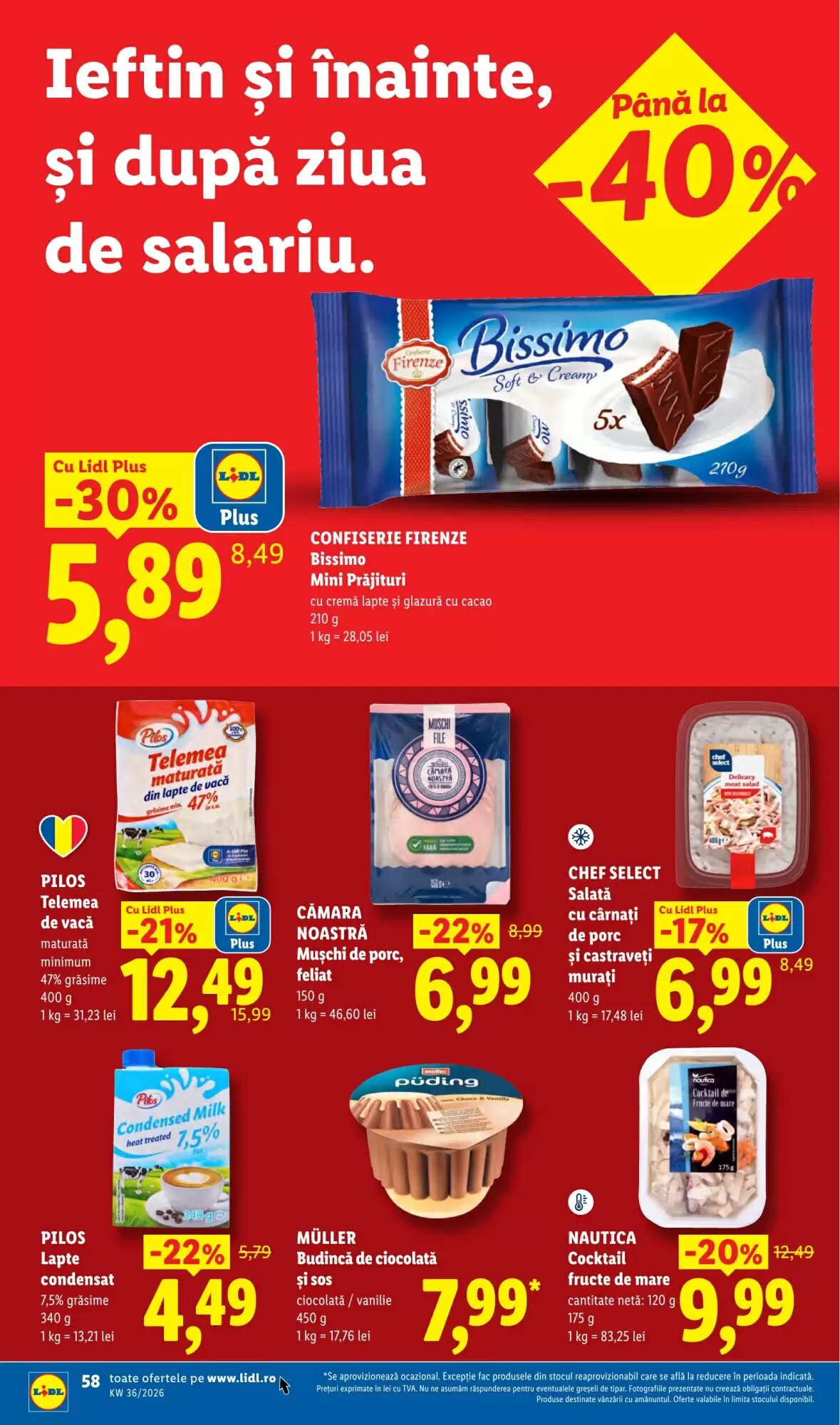 Catalogul cu oferte Lidl valabil de la 31.08.2026 - Pagina 56.