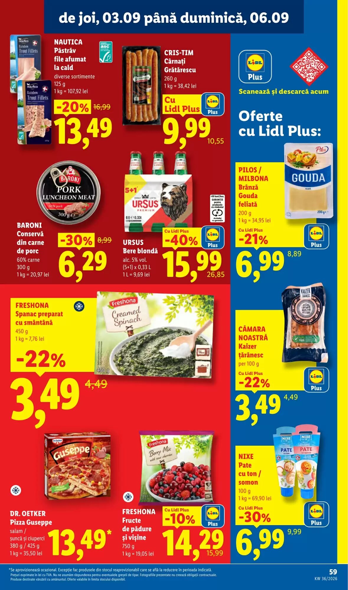Catalogul cu oferte Lidl valabil de la 31.08.2026 - Pagina 57.