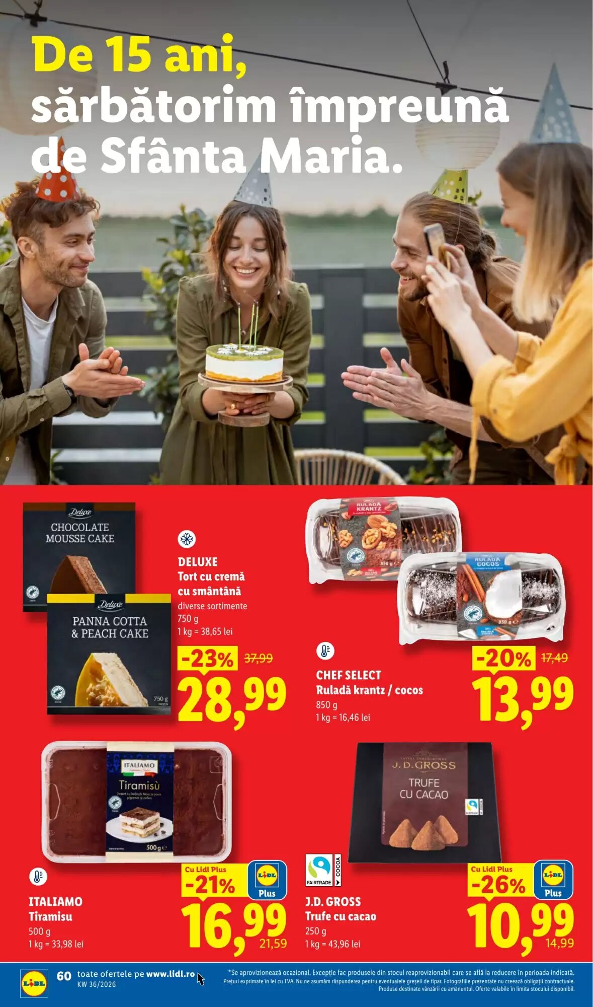 Catalogul cu oferte Lidl valabil de la 31.08.2026 - Pagina 58.