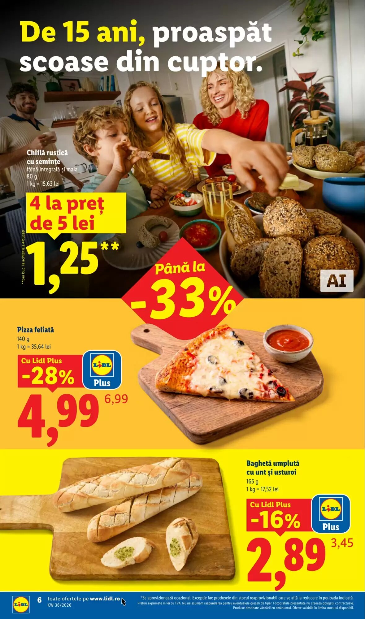 Catalogul cu oferte Lidl valabil de la 31.08.2026 - Pagina 6.