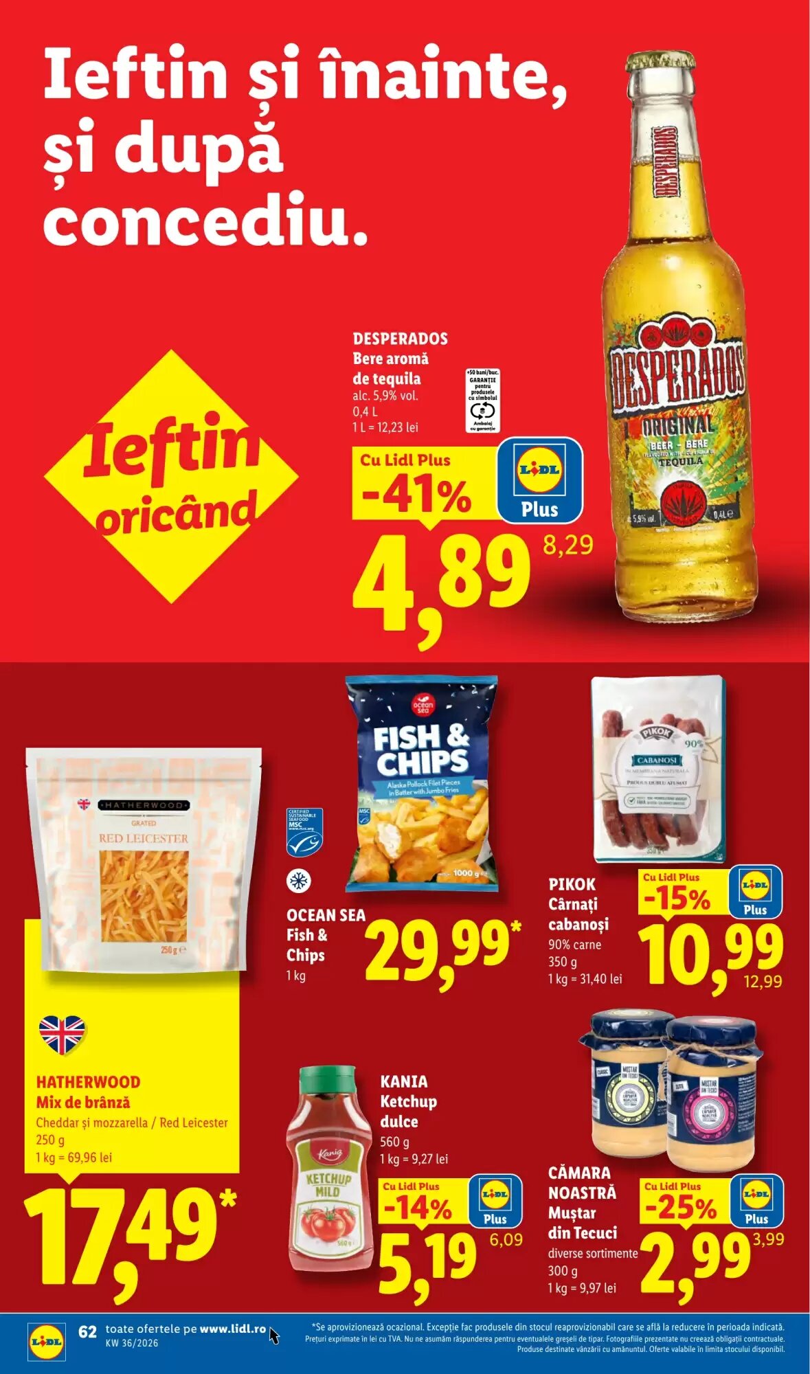 Catalogul cu oferte Lidl valabil de la 31.08.2026 - Pagina 60.