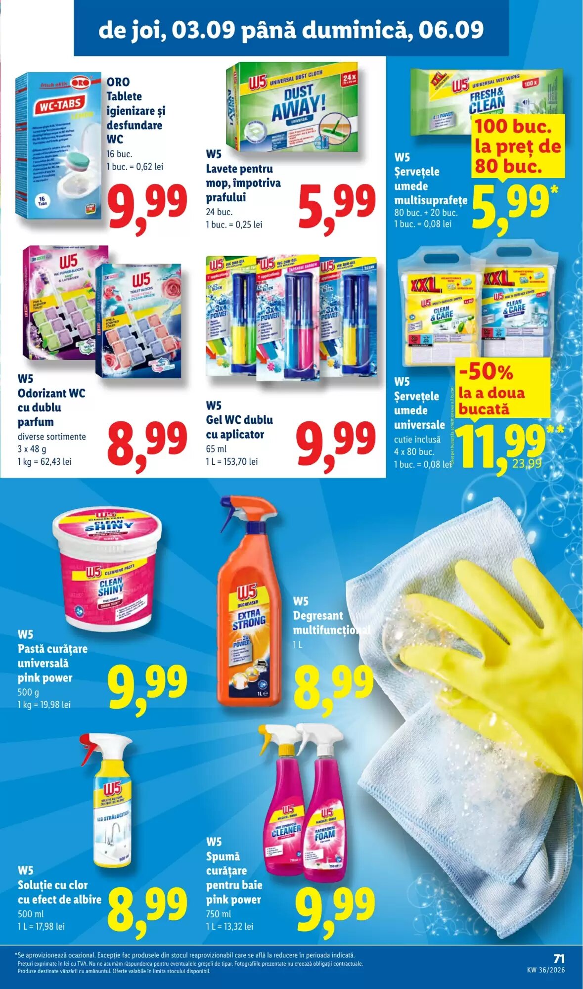 Catalogul cu oferte Lidl valabil de la 31.08.2026 - Pagina 69.