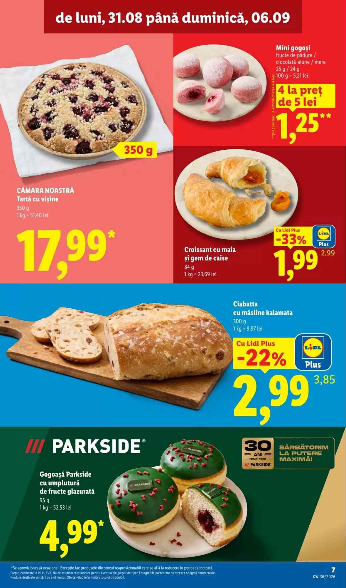 Catalogul cu oferte Lidl valabil de la 31.08.2026 - Pagina 7.