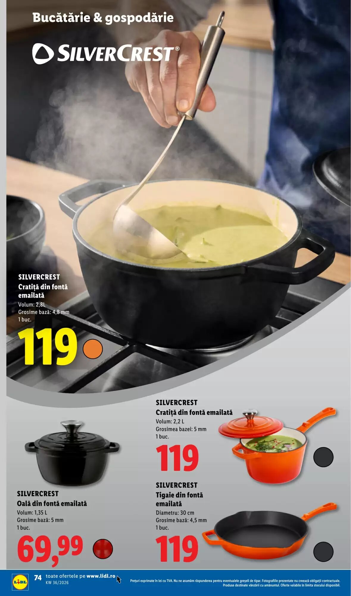 Catalogul cu oferte Lidl valabil de la 31.08.2026 - Pagina 72.